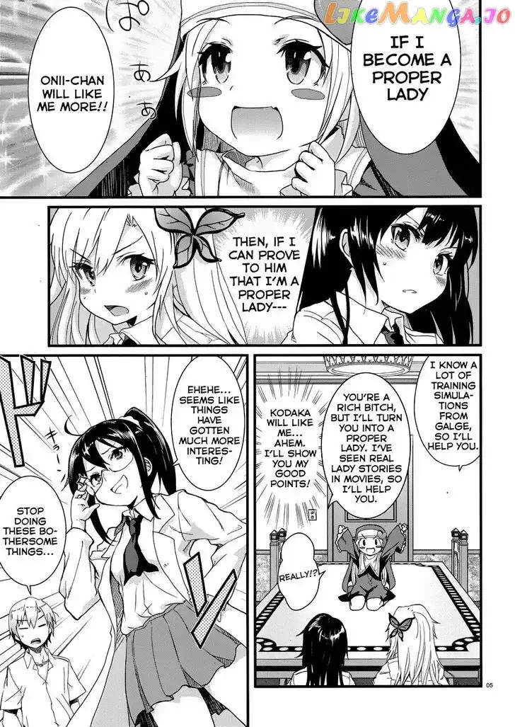 Boku wa Tomodachi ga Sukunai Shobon! Chapter 6 page 6
