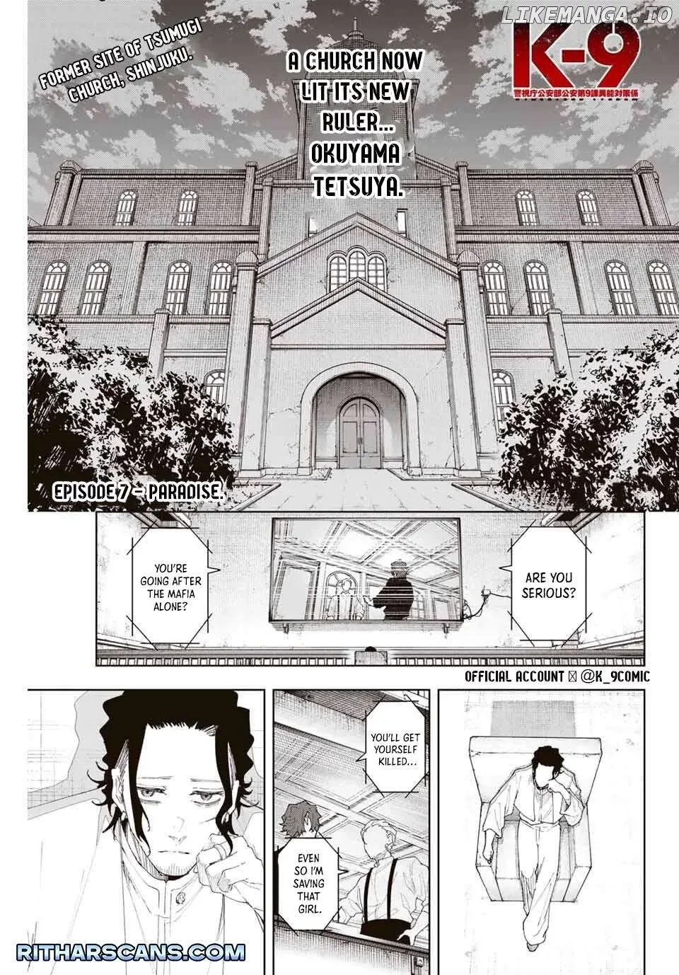 K-9: Keishichou Kouanbu Kouan Dai-9-Ka Inou Taisaku Gakari Chapter 7 page 1