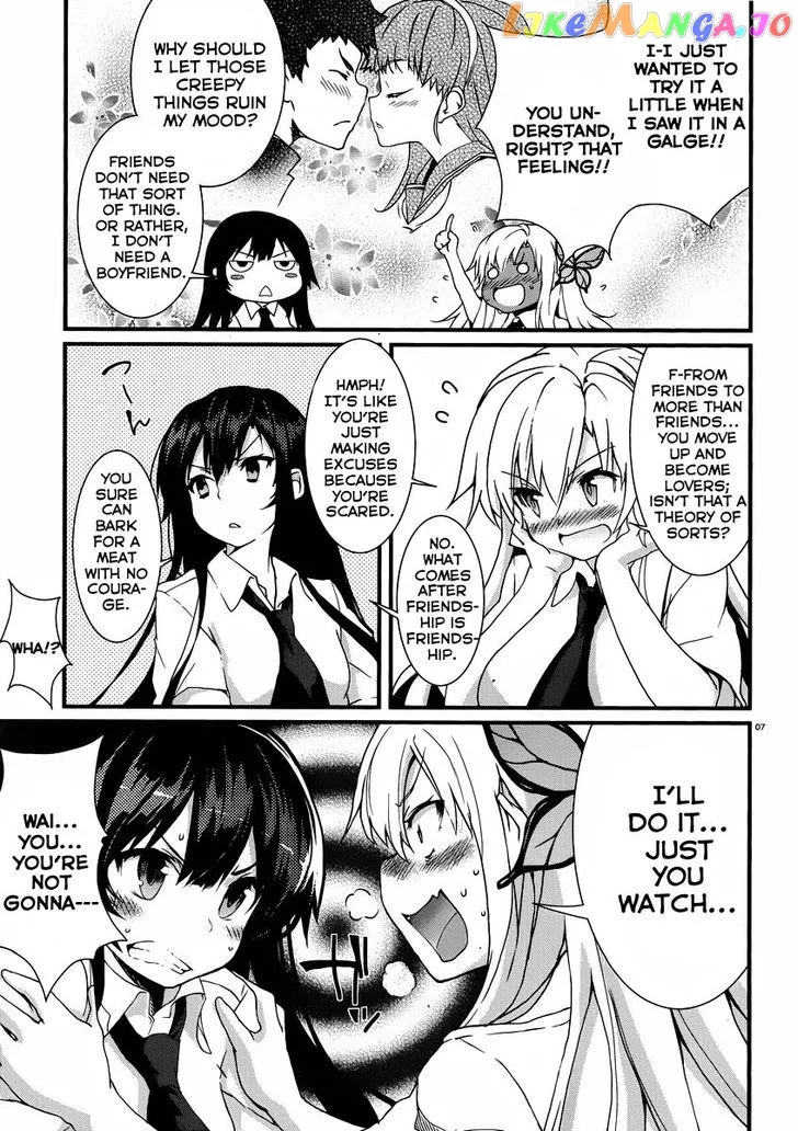 Boku wa Tomodachi ga Sukunai Shobon! Chapter 7 page 8