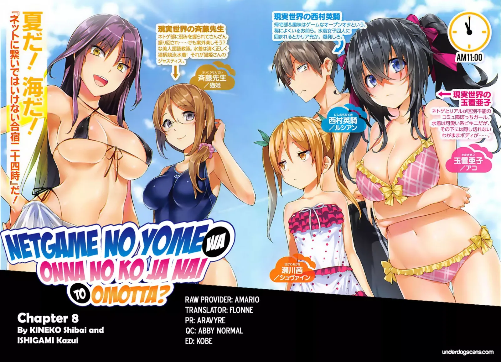 Netoge no Yome wa Onnanoko ja Nai to Omotta? Chapter 8 page 1