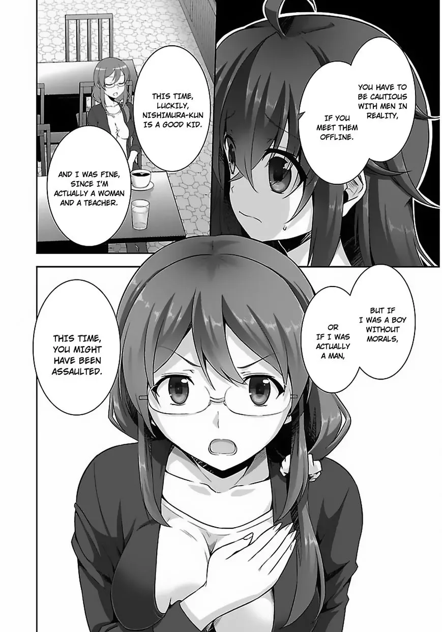 Netoge no Yome wa Onnanoko ja Nai to Omotta? Chapter 8 page 17