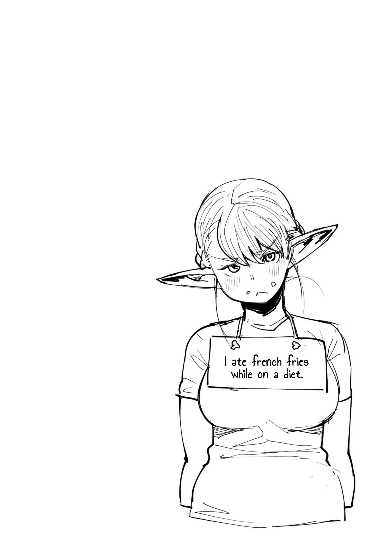 Miss Elf Can't Lose Weight Chapter 6.5 page 6