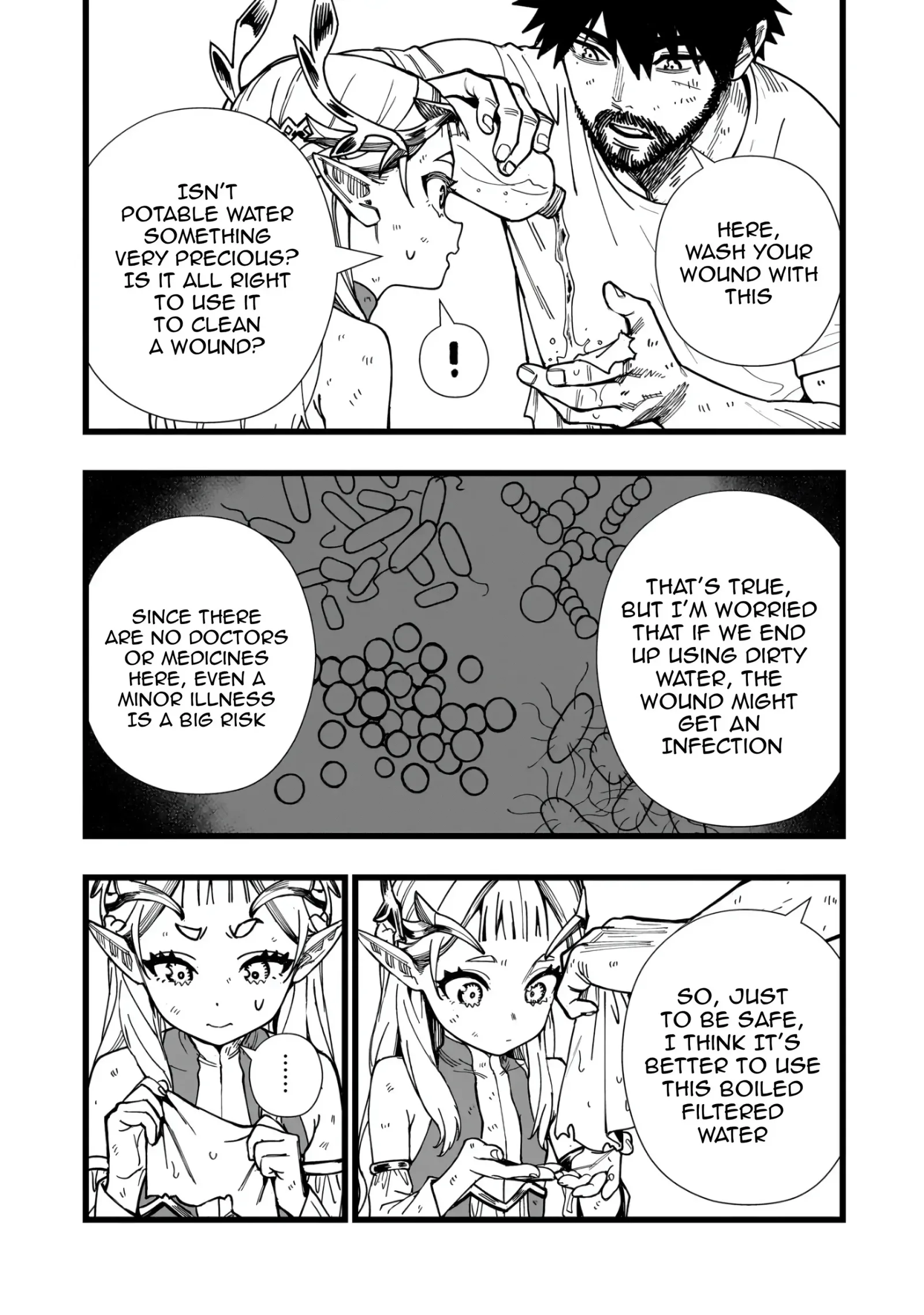 Senki Survival Saga: Isekai no Unmei o Kaketa Mujintou Fujun Iseikouyuu Chapter 8 page 9