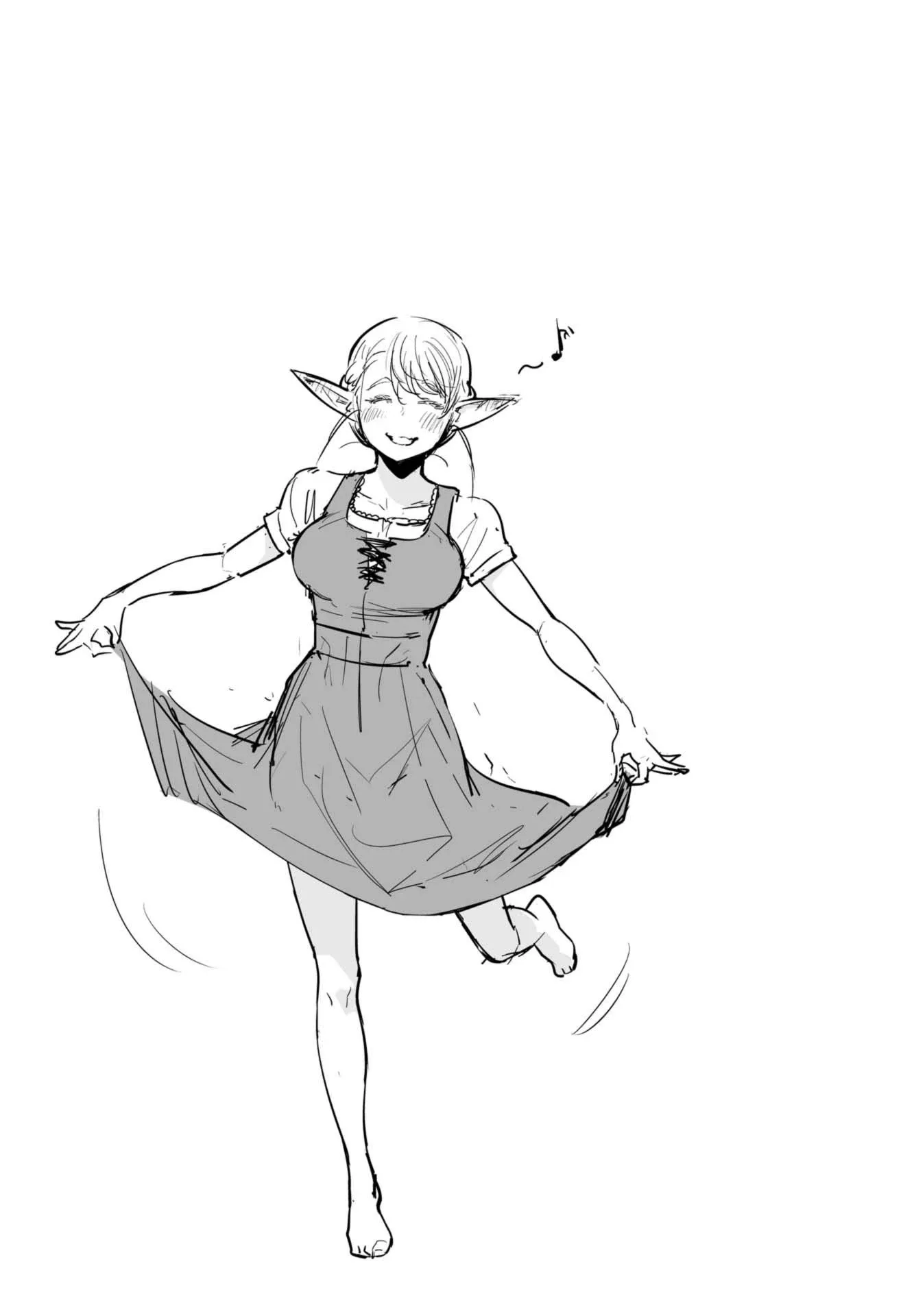 Miss Elf Can't Lose Weight Chapter 6.6 page 6