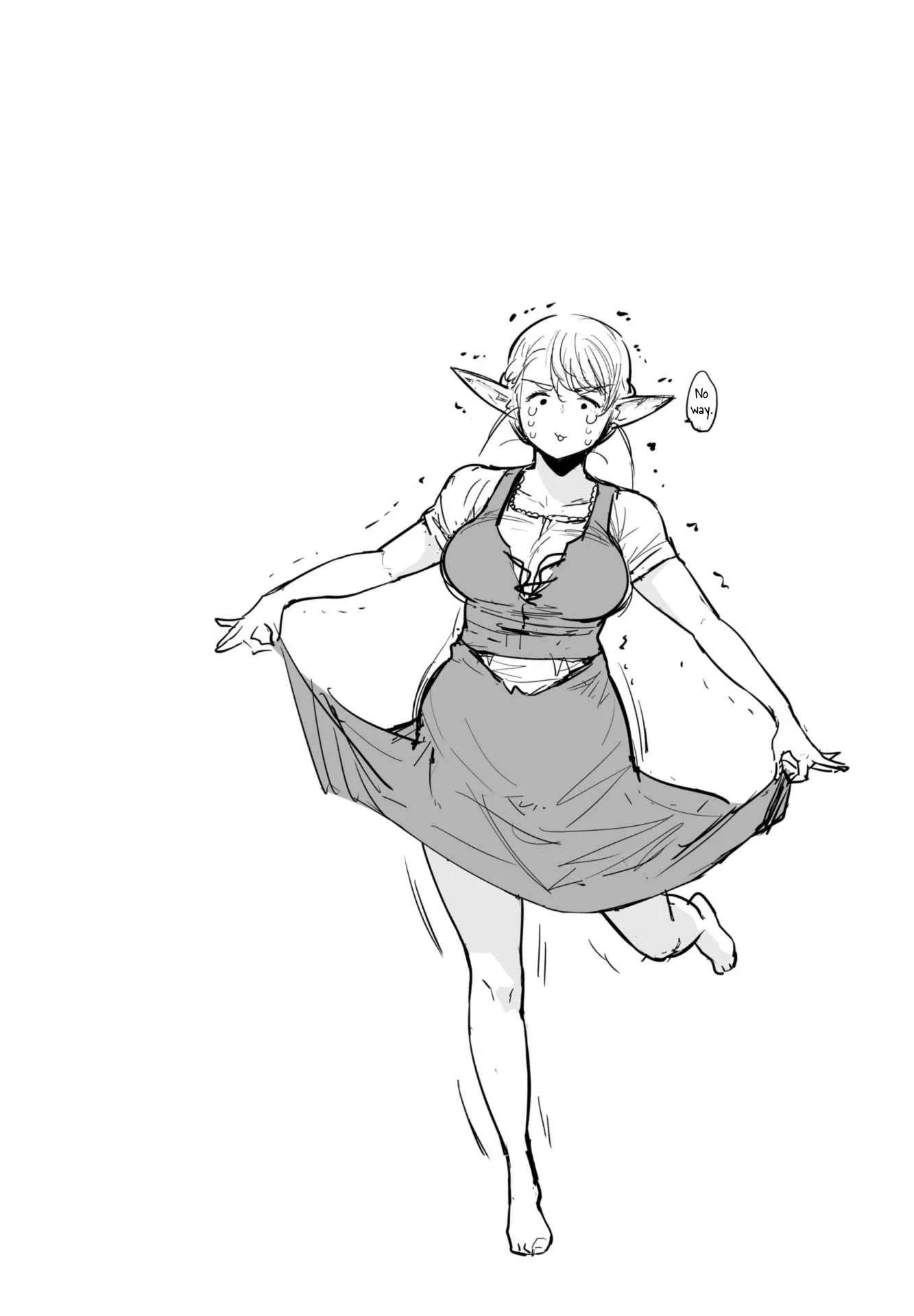 Miss Elf Can't Lose Weight Chapter 6.6 page 7