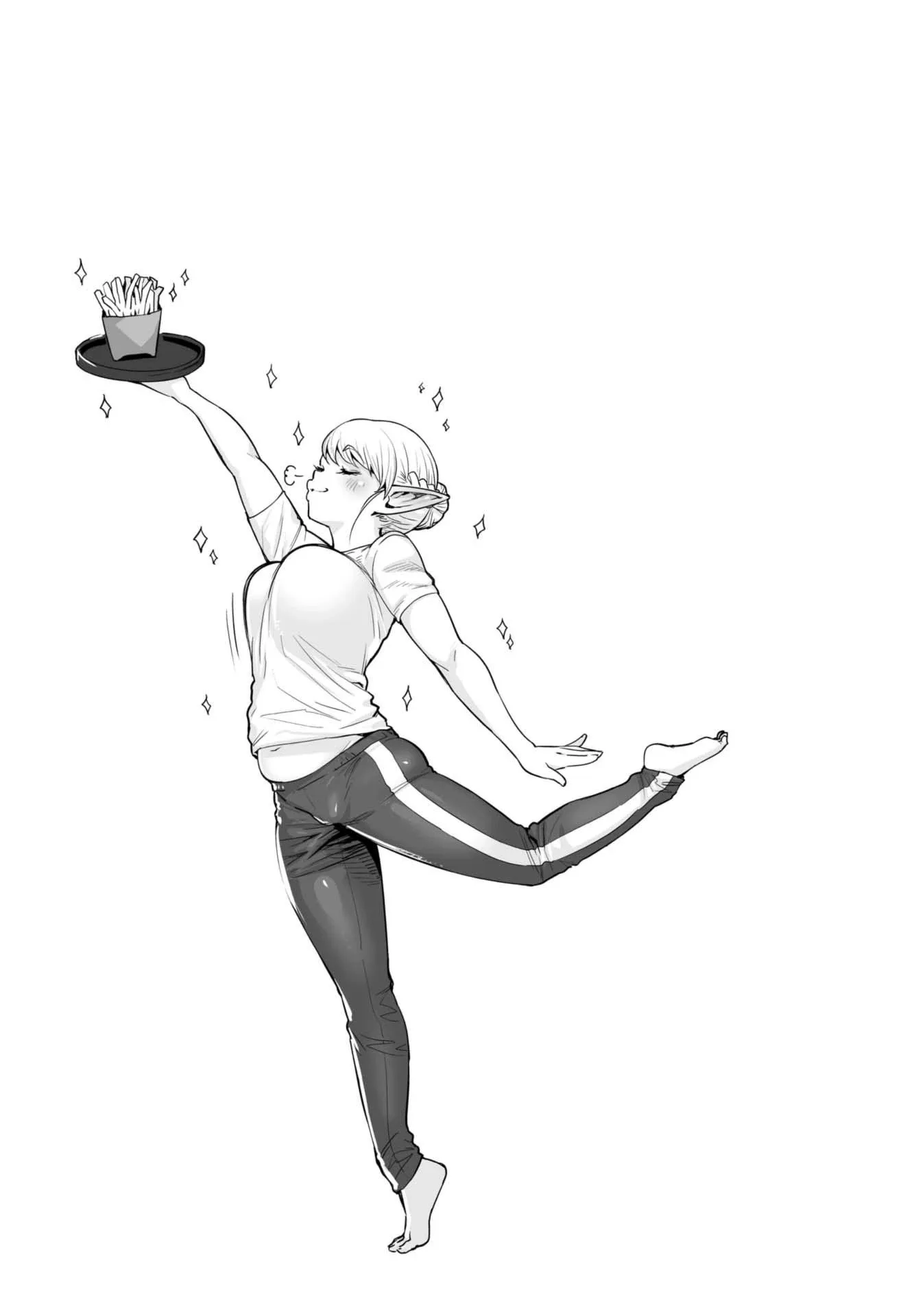Miss Elf Can't Lose Weight Chapter 6.6 page 19