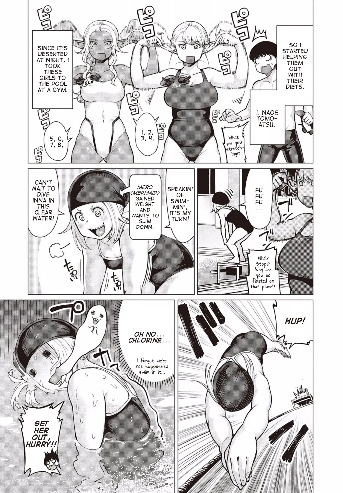 Miss Elf Can't Lose Weight Chapter 7 page 3