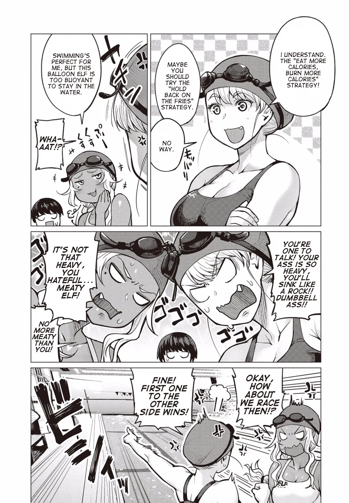 Miss Elf Can't Lose Weight Chapter 7 page 8