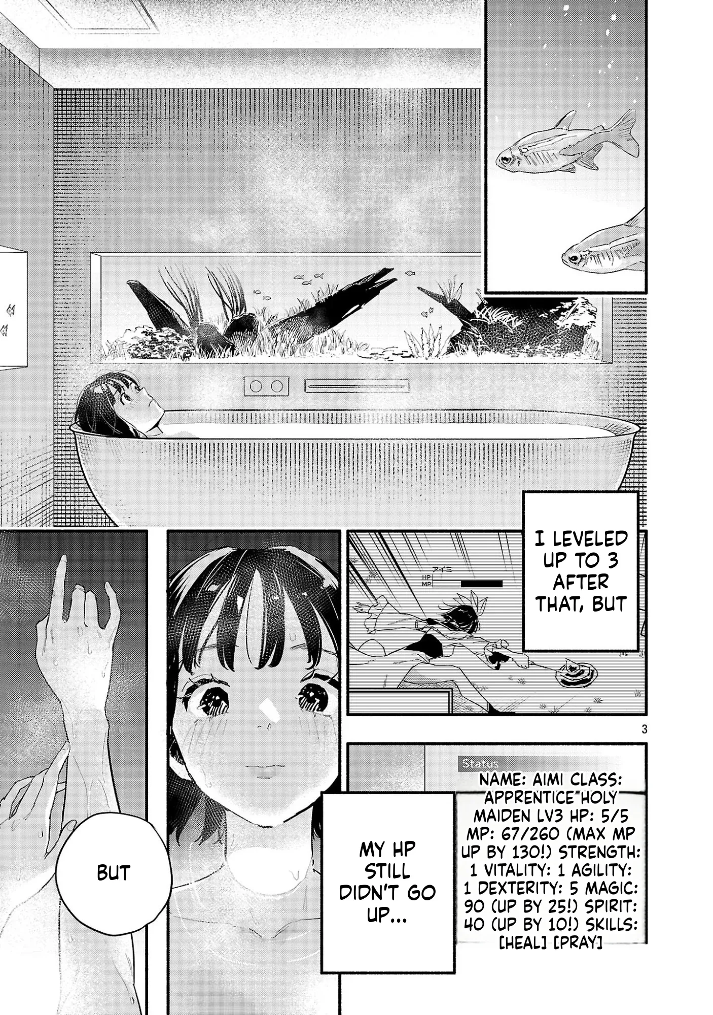 HP 5 desu kedo Auto Heal ga Areba Shinimasen! Chapter 5 page 3
