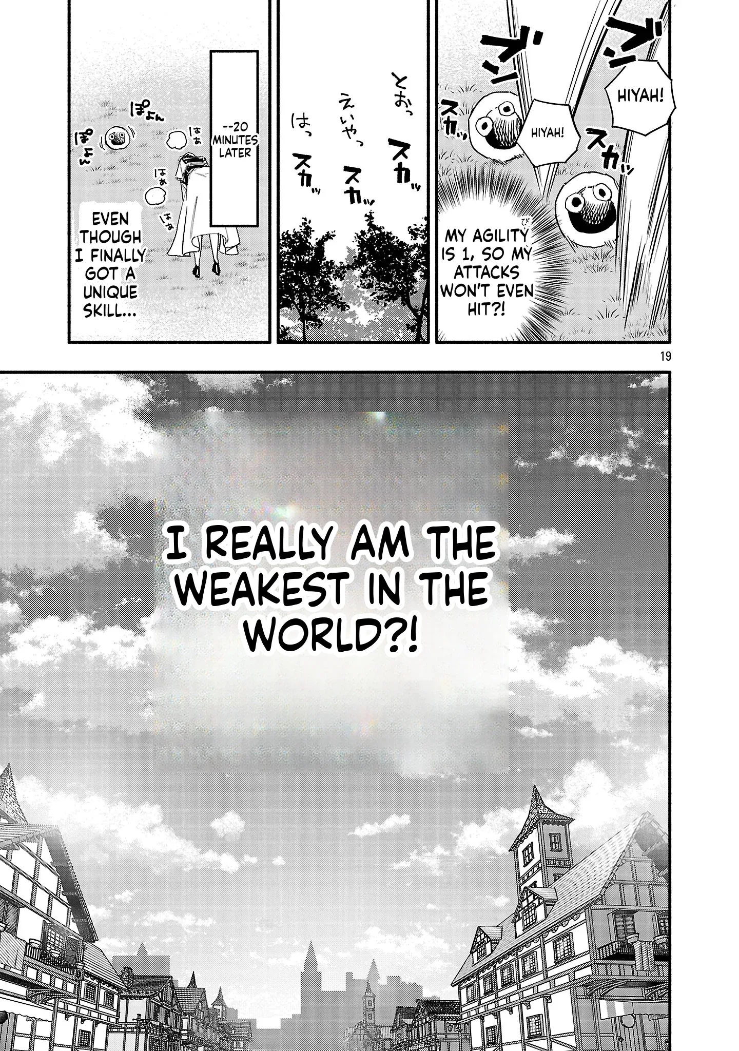 HP 5 desu kedo Auto Heal ga Areba Shinimasen! Chapter 3 page 19