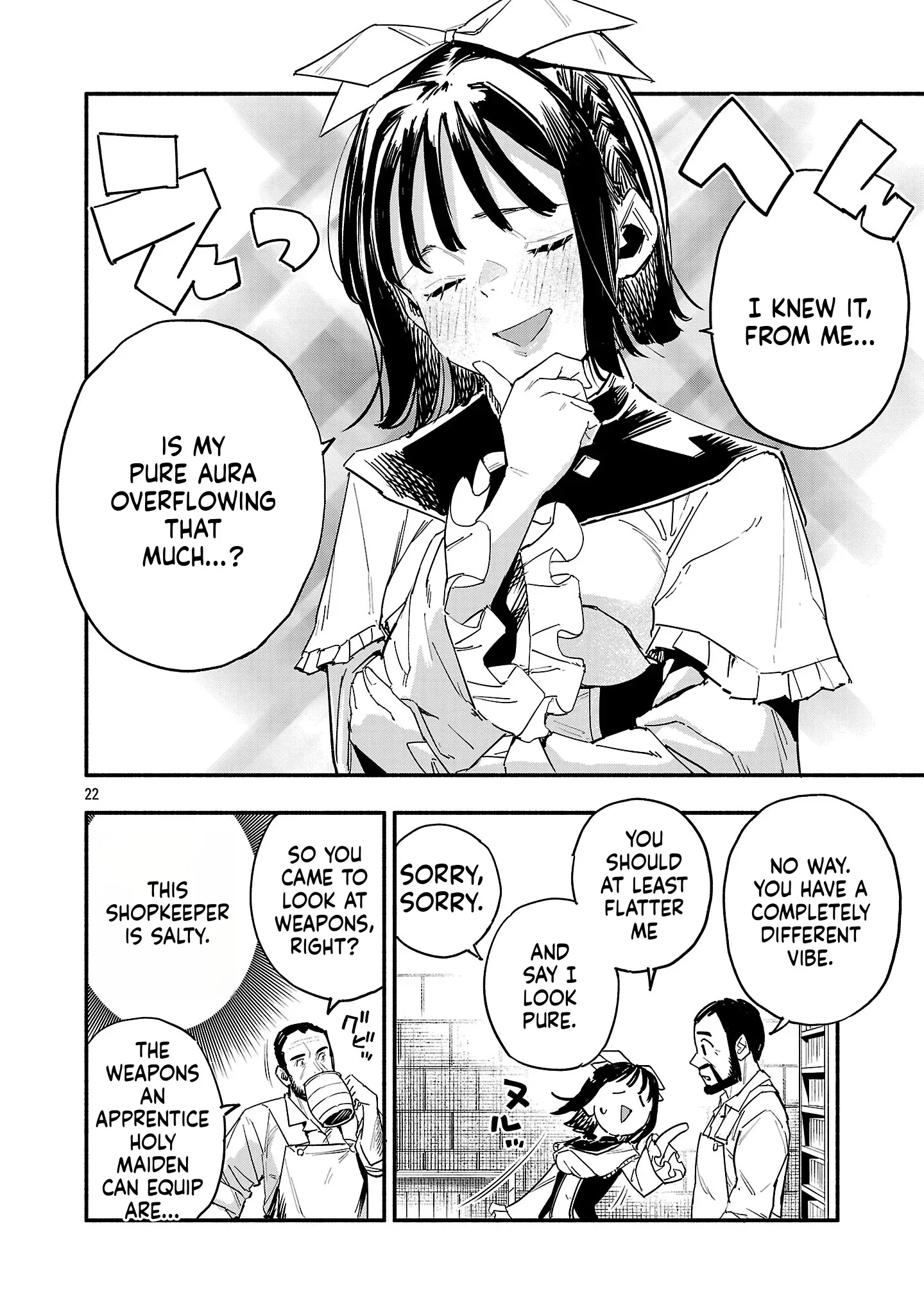 HP 5 desu kedo Auto Heal ga Areba Shinimasen! Chapter 3 page 22