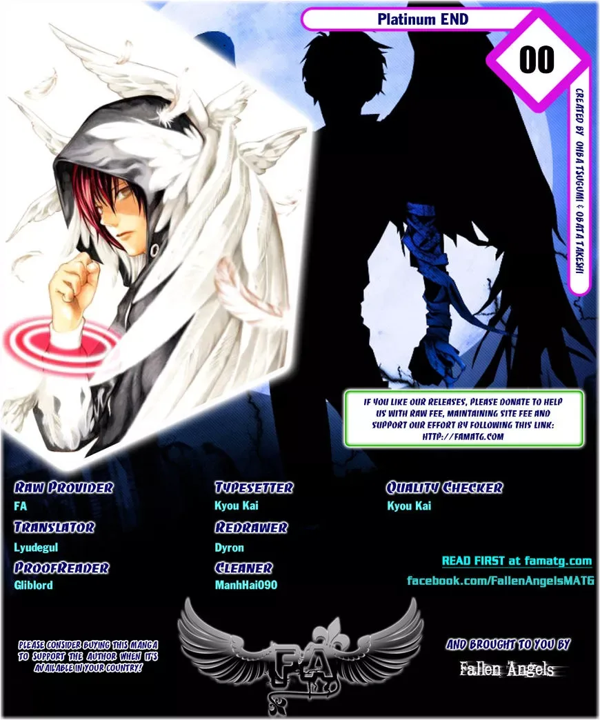 Platina End Chapter 0 page 1