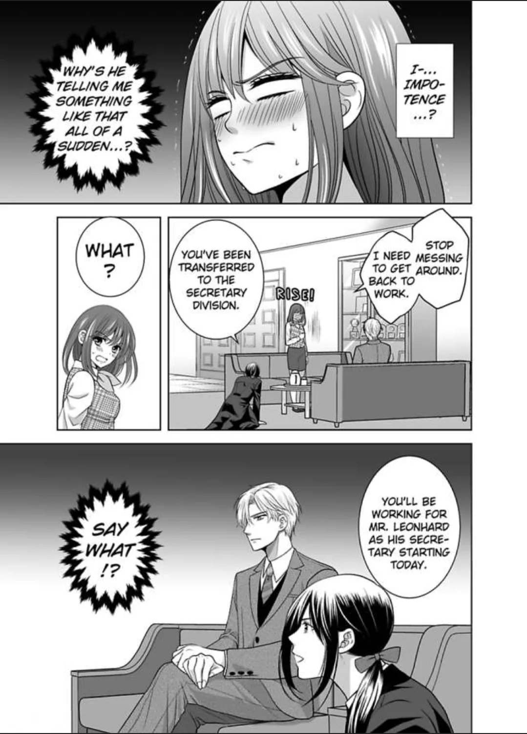 The Serious Case of Mr. Leonhard's Dysfunction Chapter 2 page 1
