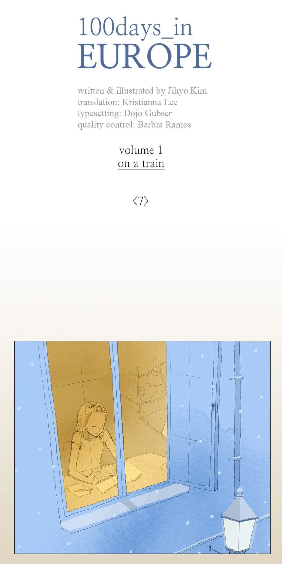 100 Days in Europe Chapter 7 page 1