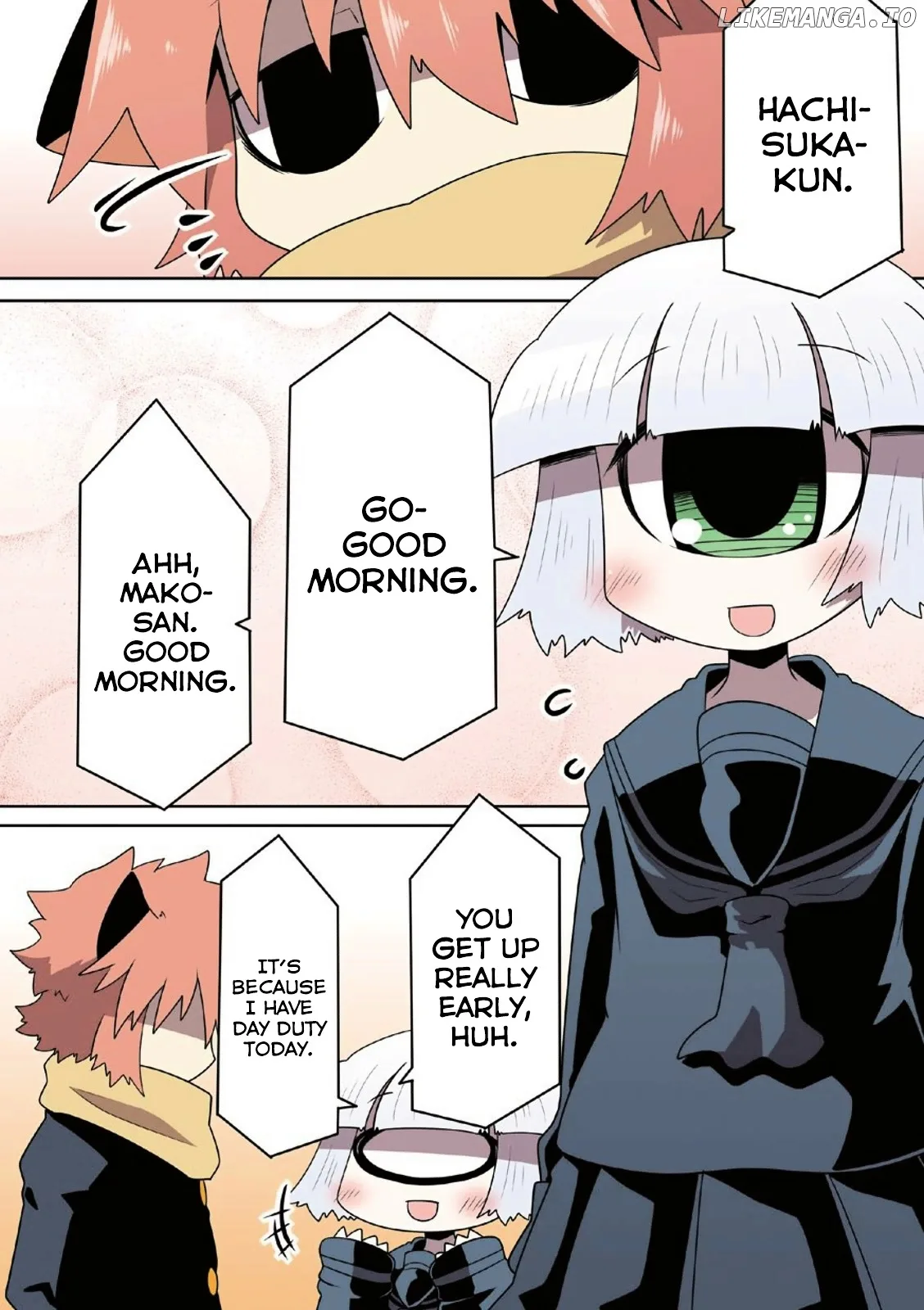Mako-san to Hachisuka-kun. Chapter 0.1 page 6