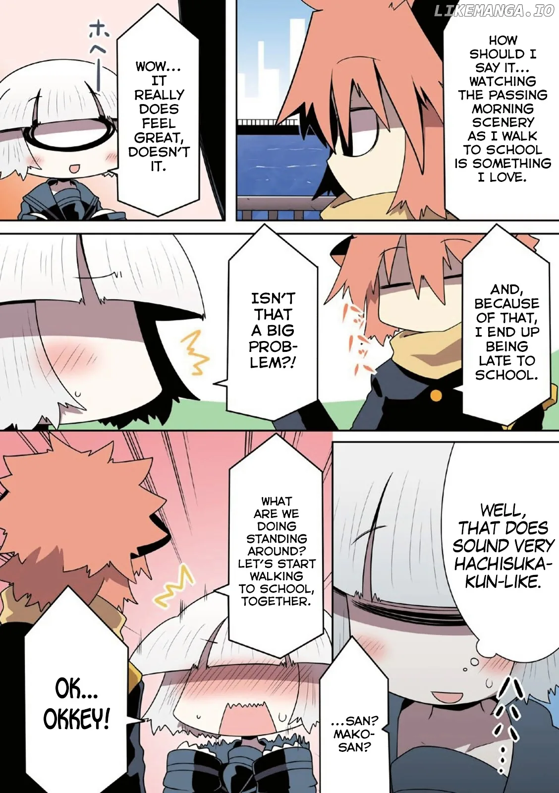Mako-san to Hachisuka-kun. Chapter 0.1 page 8
