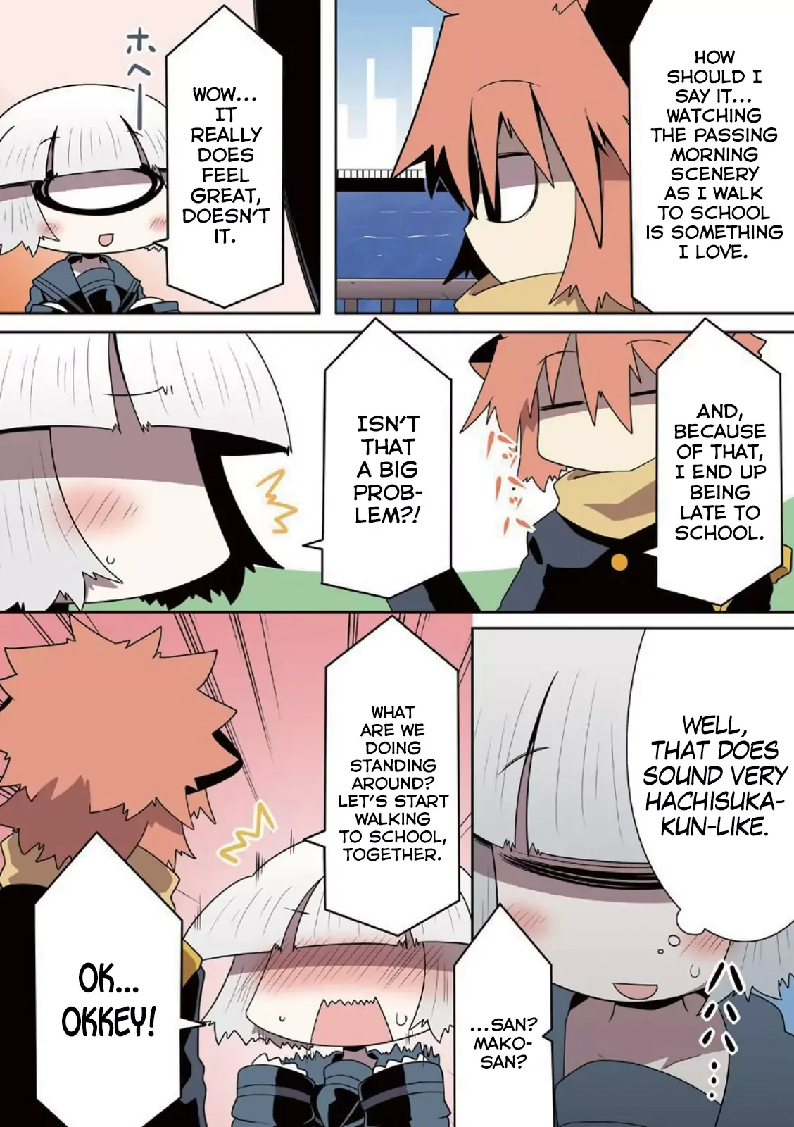 Mako-san to Hachisuka-kun. Chapter 0 page 8