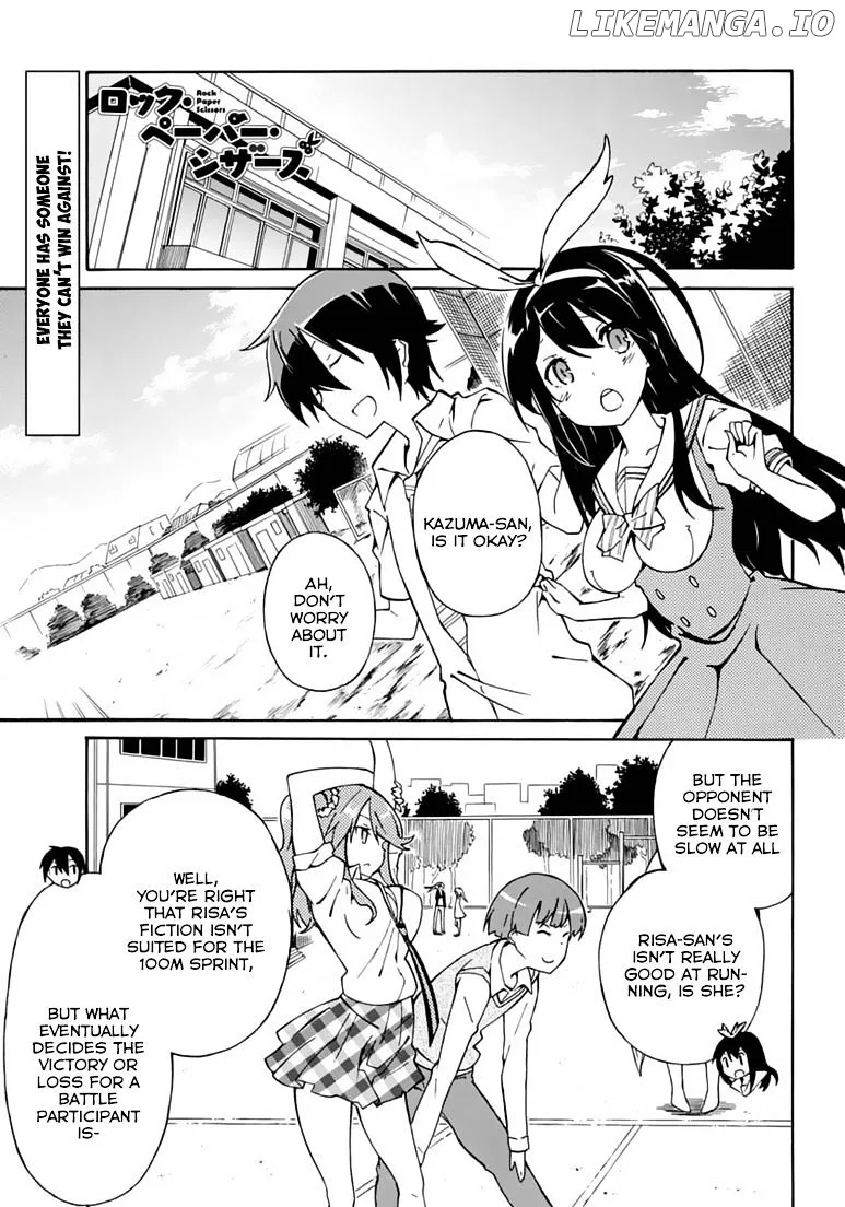 Rock Paper Scissors Chapter 1 page 1