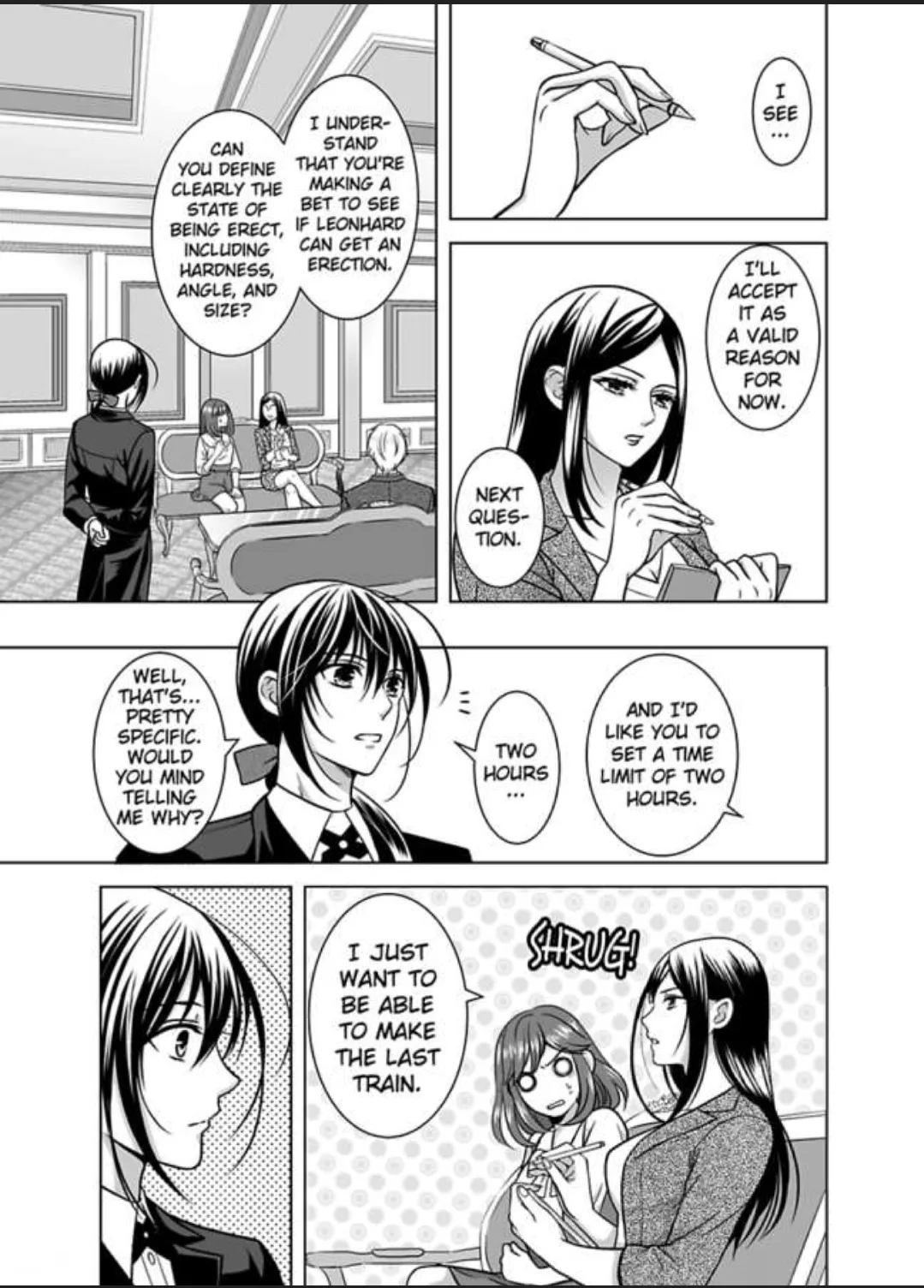 The Serious Case of Mr. Leonhard's Dysfunction Chapter 3 page 3