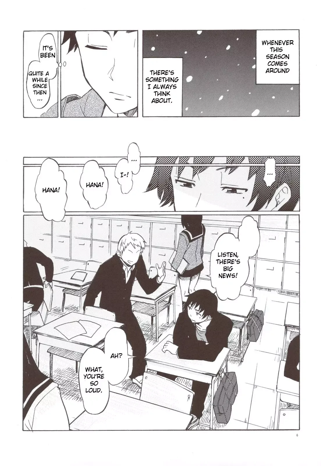 Semete, Ano Yuki no You ni Chapter 0 page 6