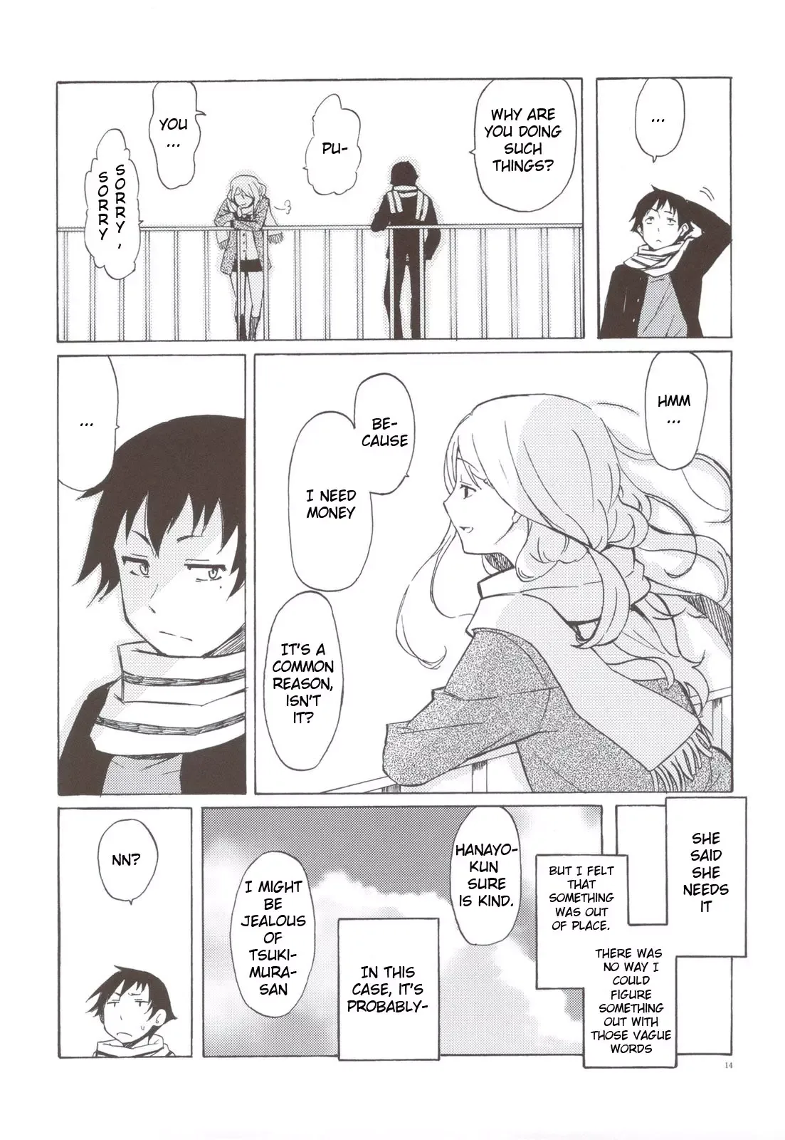 Semete, Ano Yuki no You ni Chapter 0 page 14