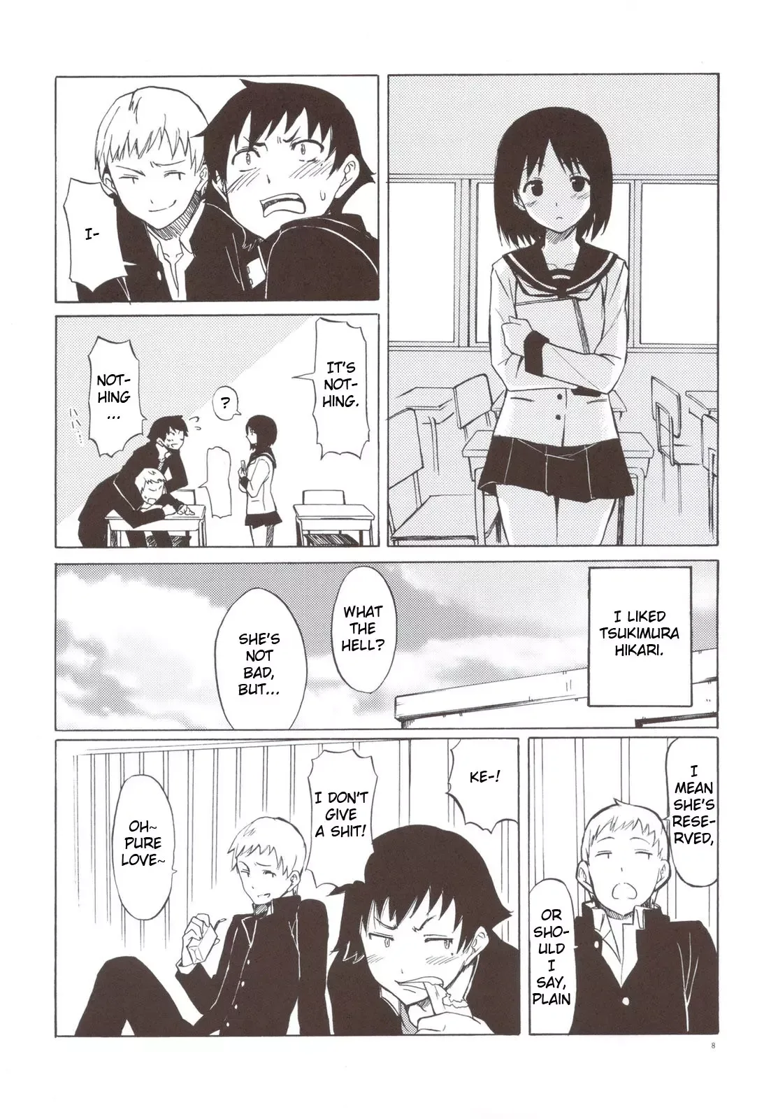 Semete, Ano Yuki no You ni Chapter 0 page 8
