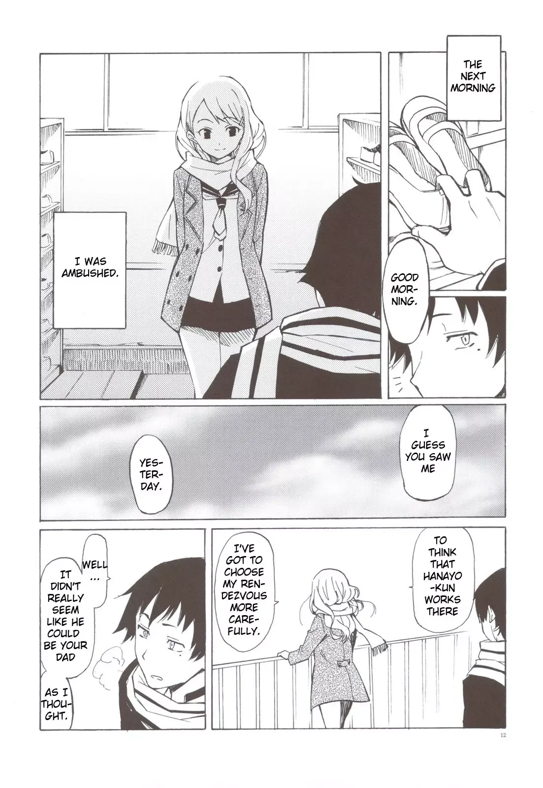 Semete, Ano Yuki no You ni Chapter 0 page 12
