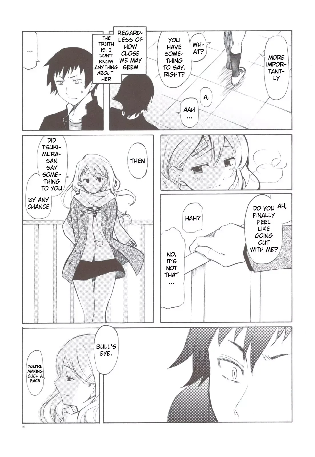 Semete, Ano Yuki no You ni Chapter 0 page 21