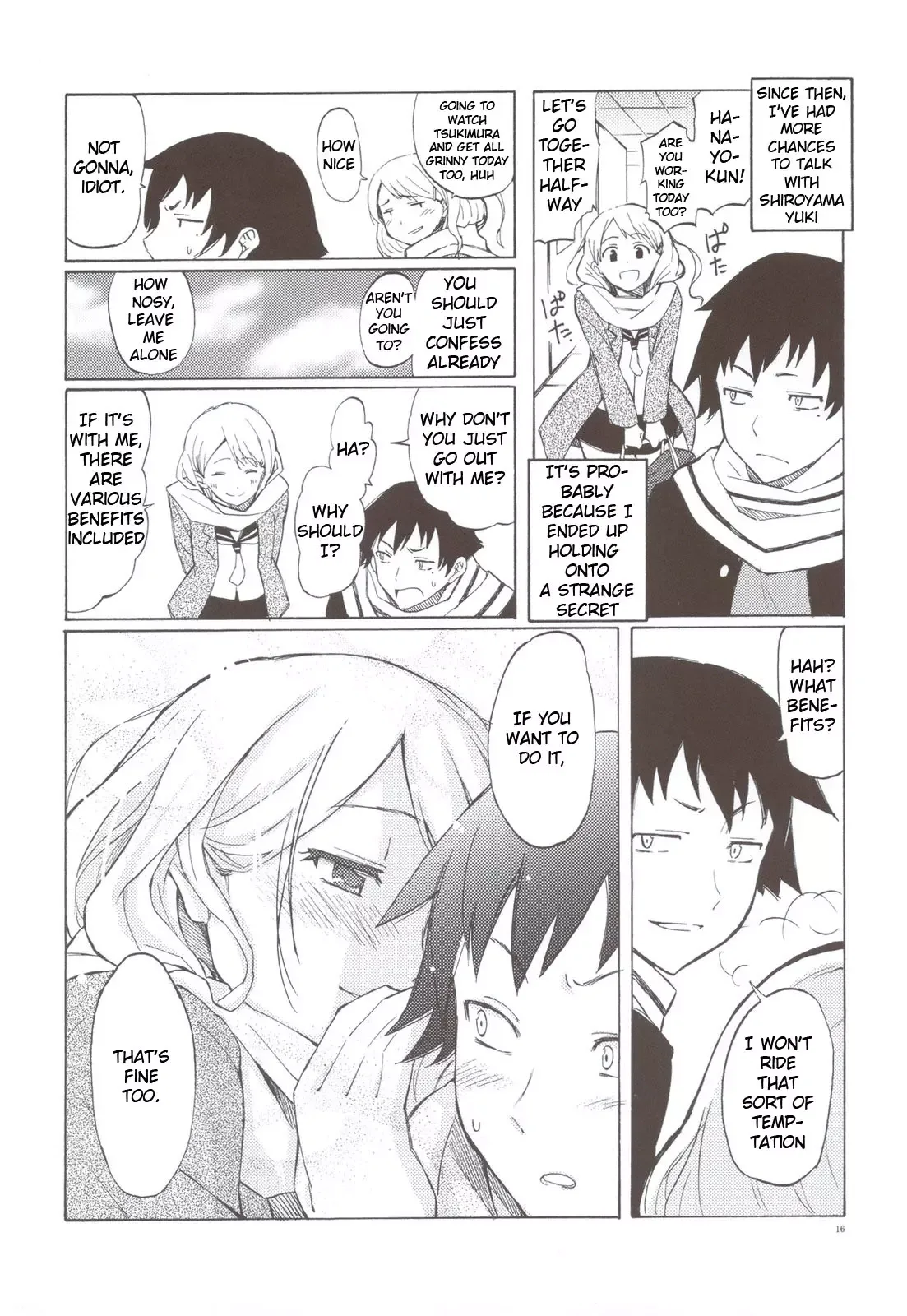 Semete, Ano Yuki no You ni Chapter 0 page 16