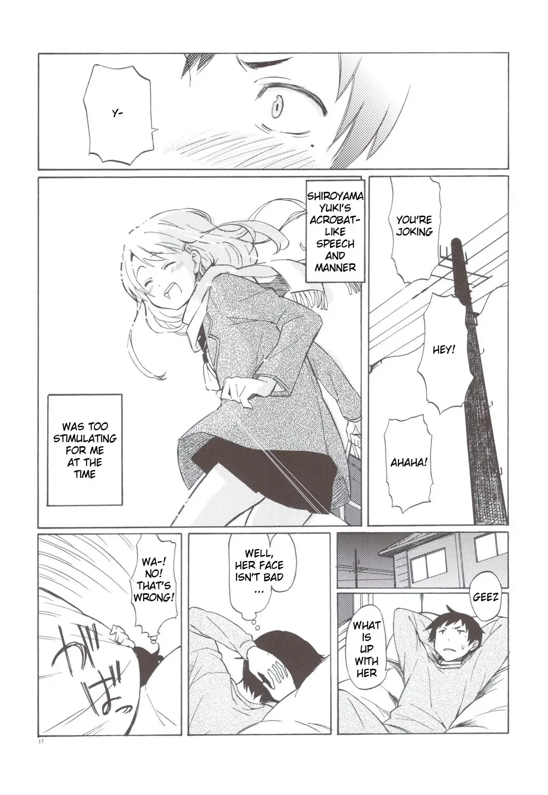 Semete, Ano Yuki no You ni Chapter 0 page 17