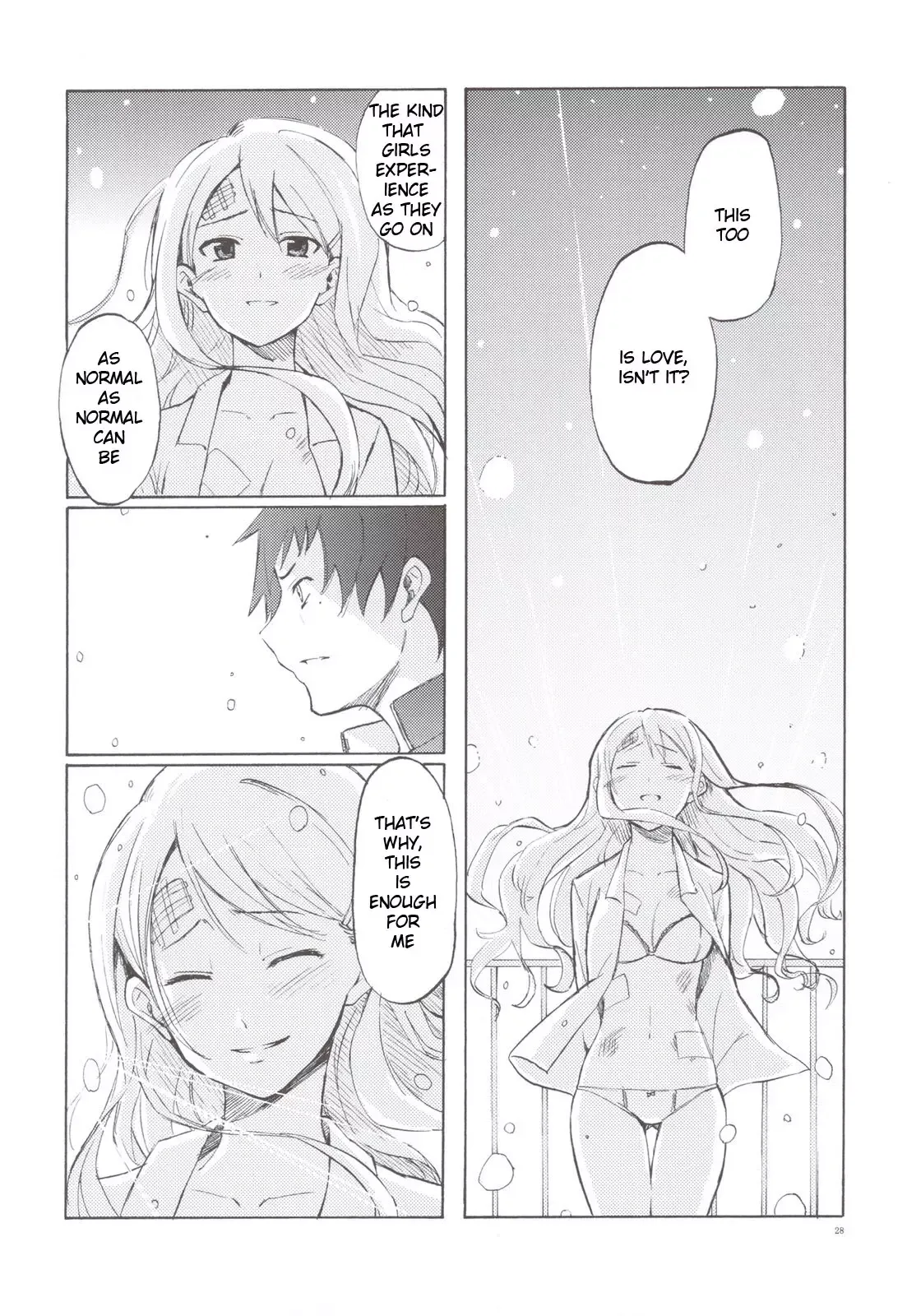 Semete, Ano Yuki no You ni Chapter 0 page 28
