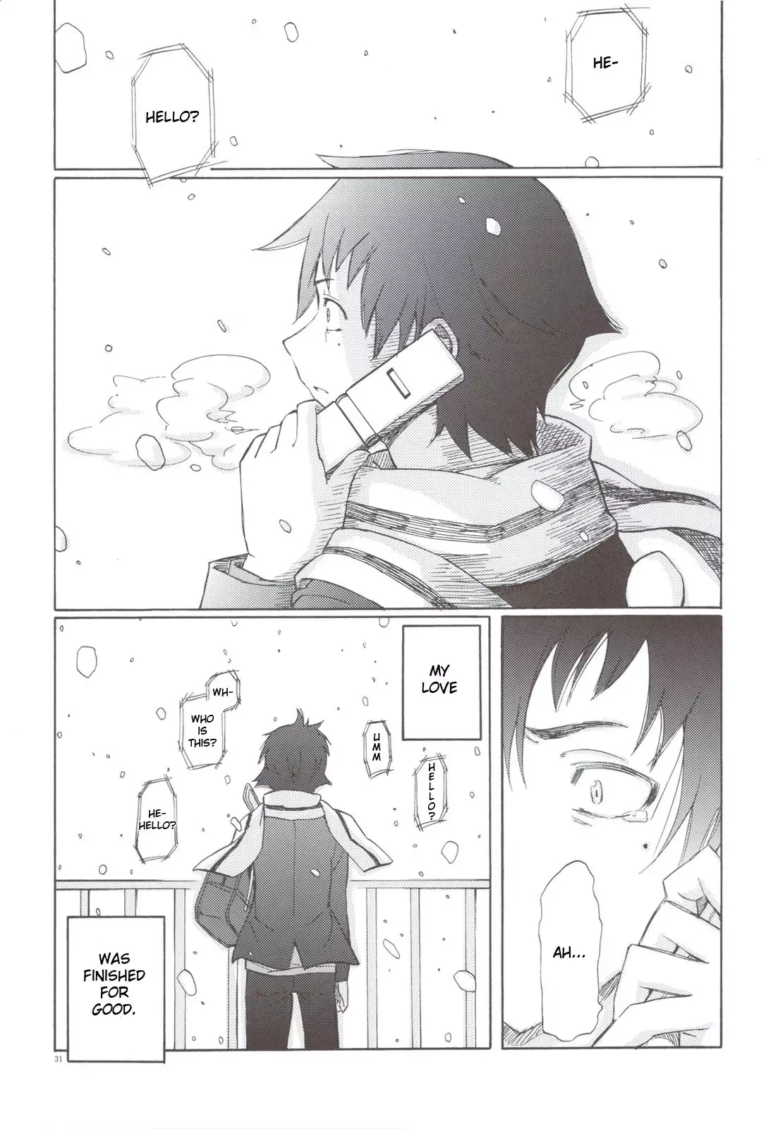 Semete, Ano Yuki no You ni Chapter 0 page 31