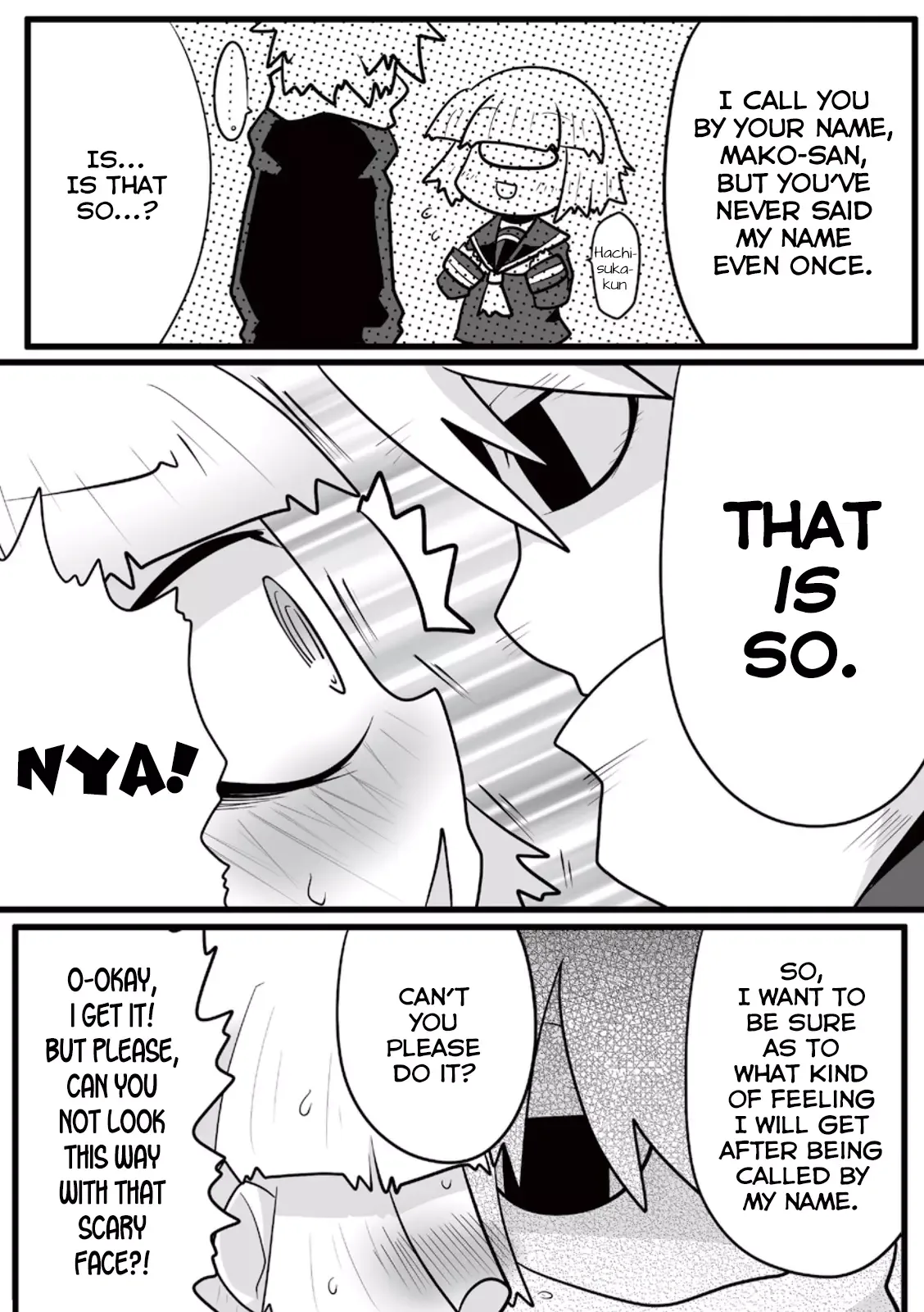 Mako-san to Hachisuka-kun. Chapter 1 page 2