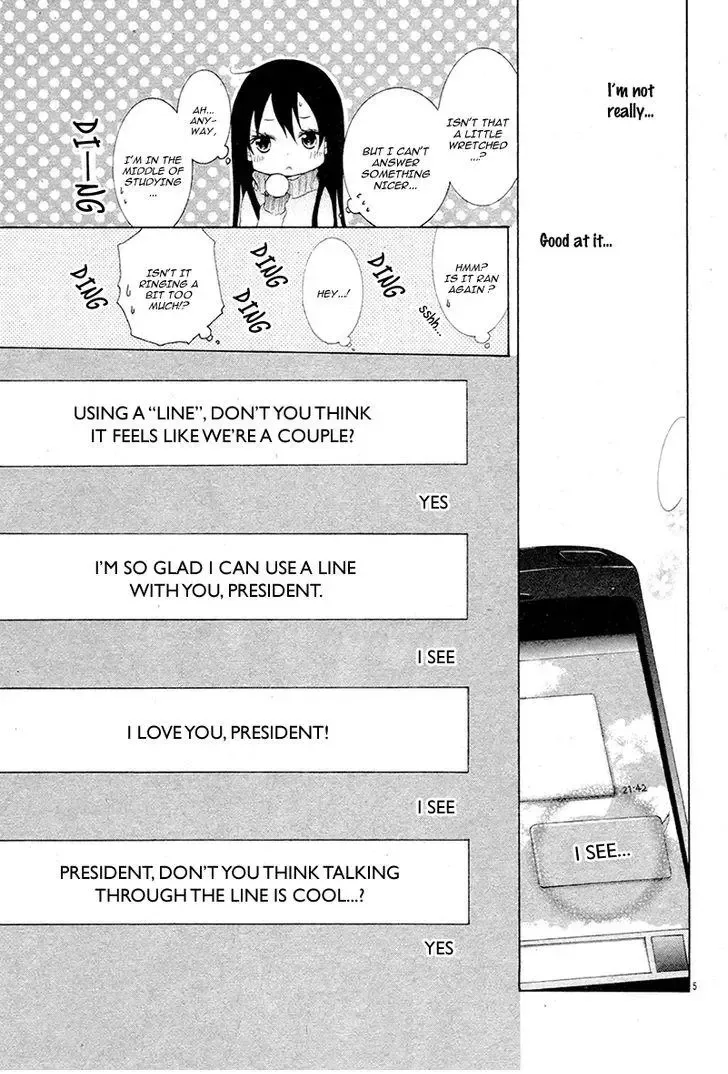 Kaichou, Suki Tte Itte Mo Ii Desu Ka? Chapter 3.5 page 8