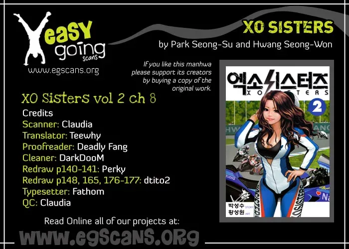 XO Sisters Chapter 8 page 1