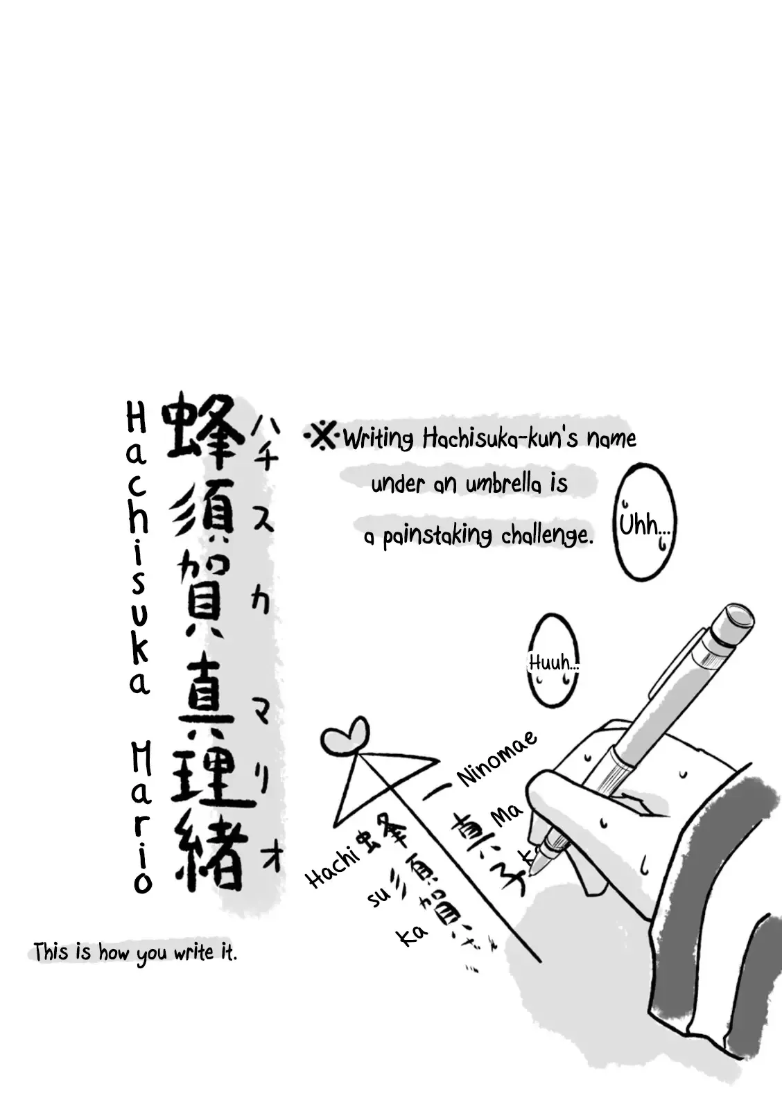 Mako-san to Hachisuka-kun. Chapter 4 page 7