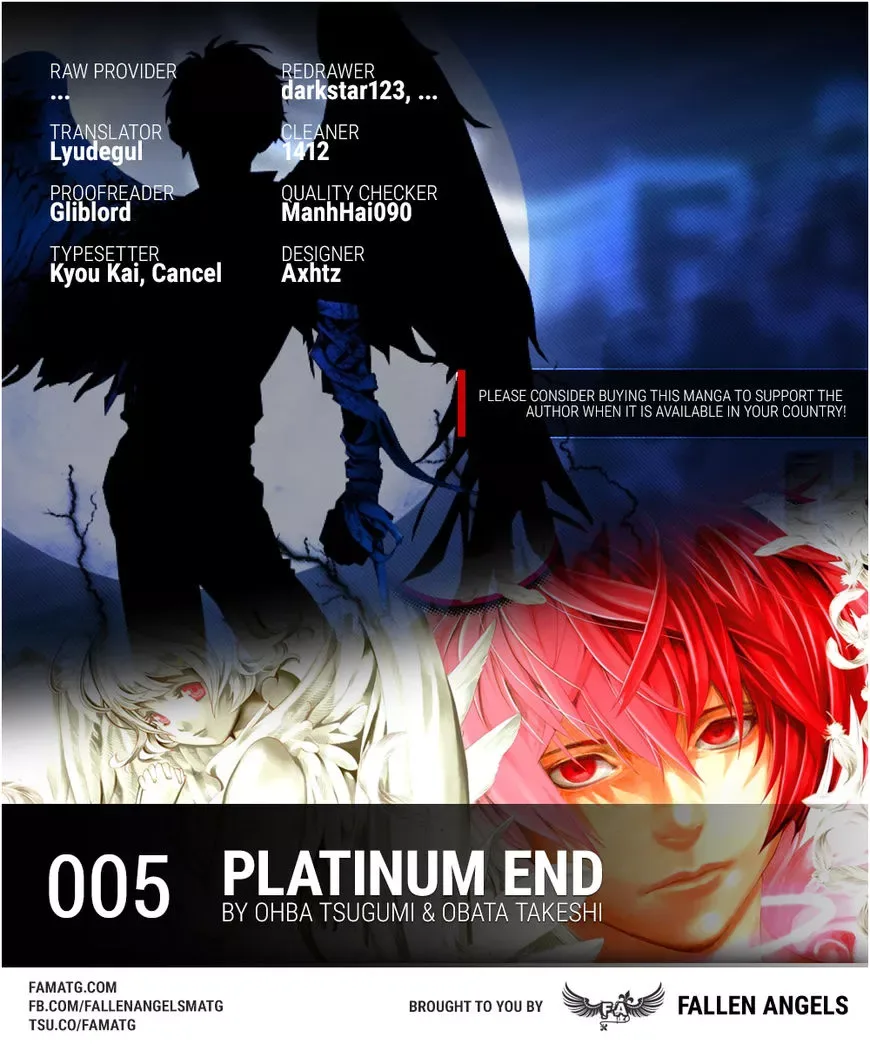 Platina End Chapter 5 page 1