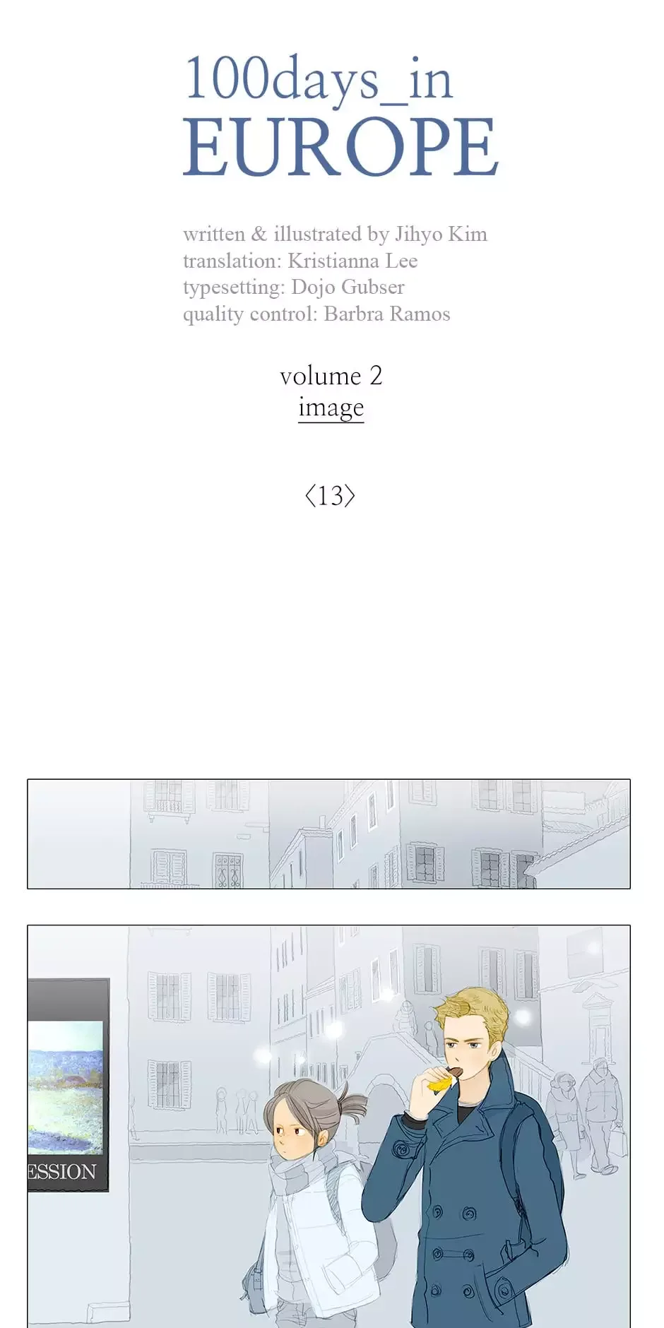 100 Days in Europe Chapter 13 page 1