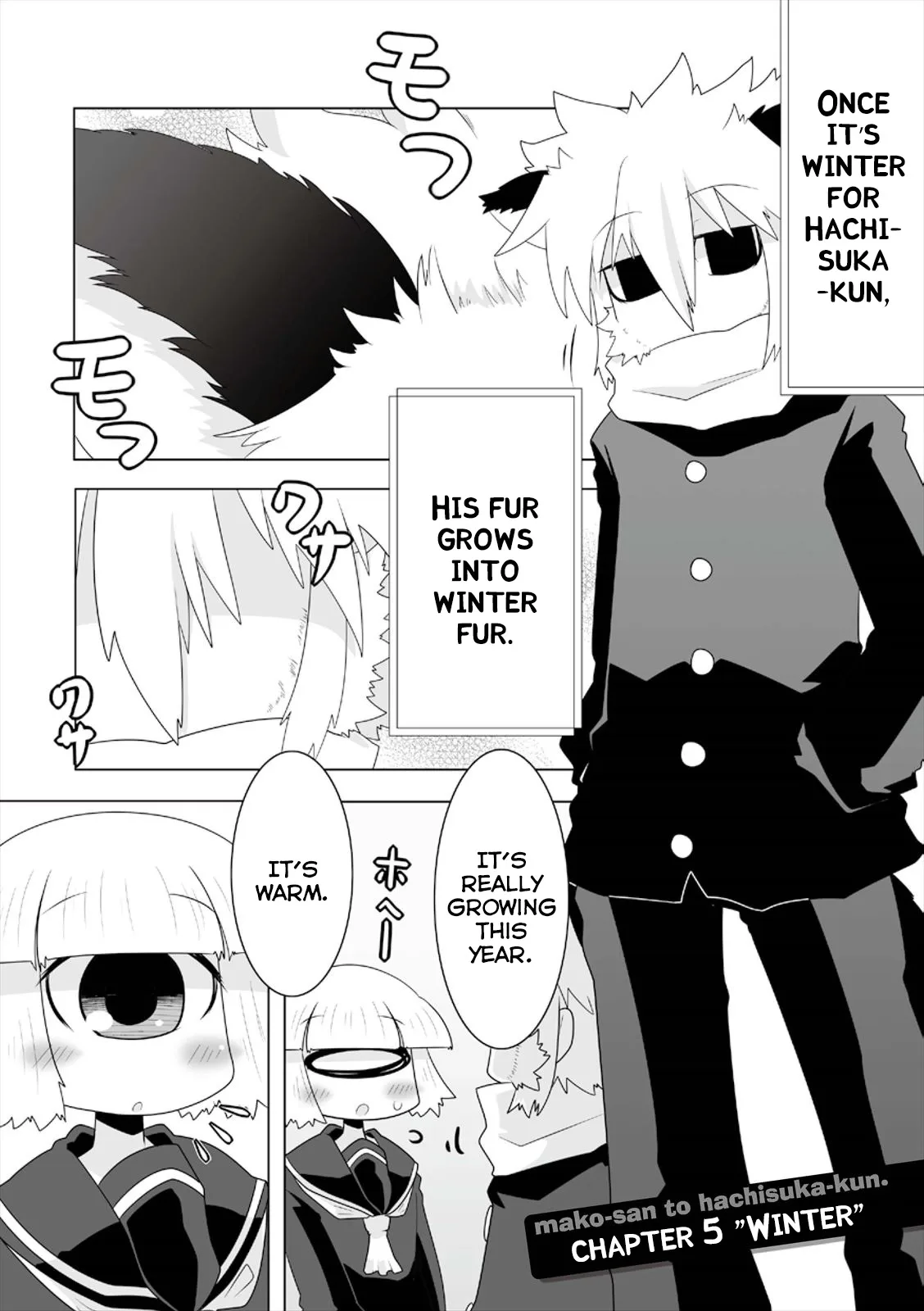 Mako-san to Hachisuka-kun. Chapter 5 page 1