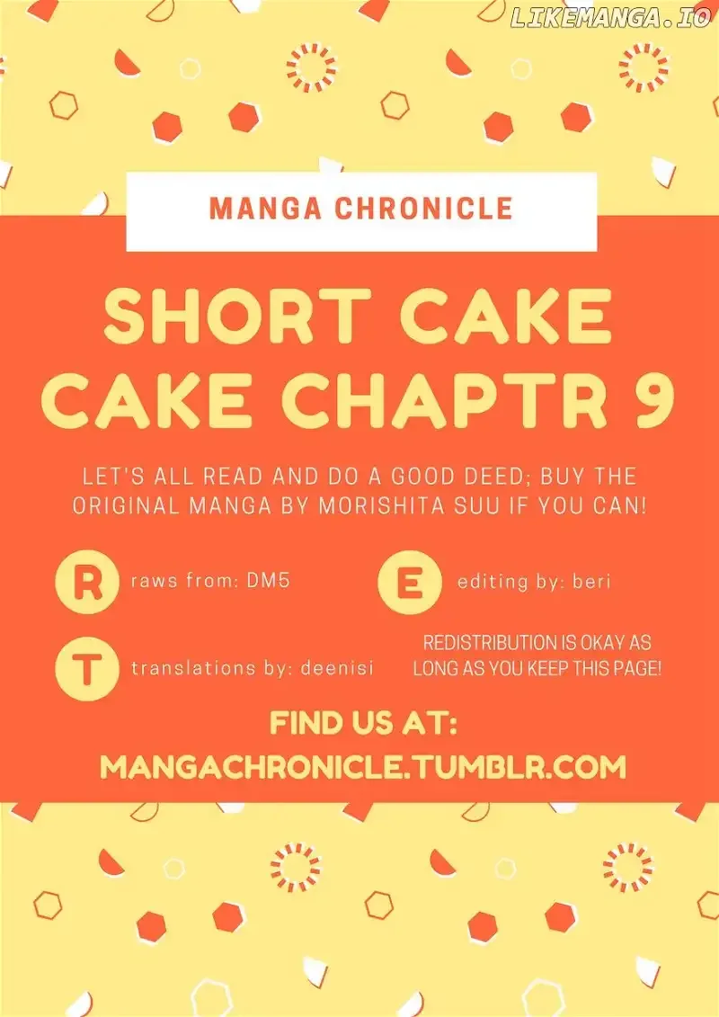 Short Cake Cake Chapter 9 page 2