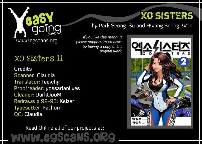 XO Sisters Chapter 11 page 1
