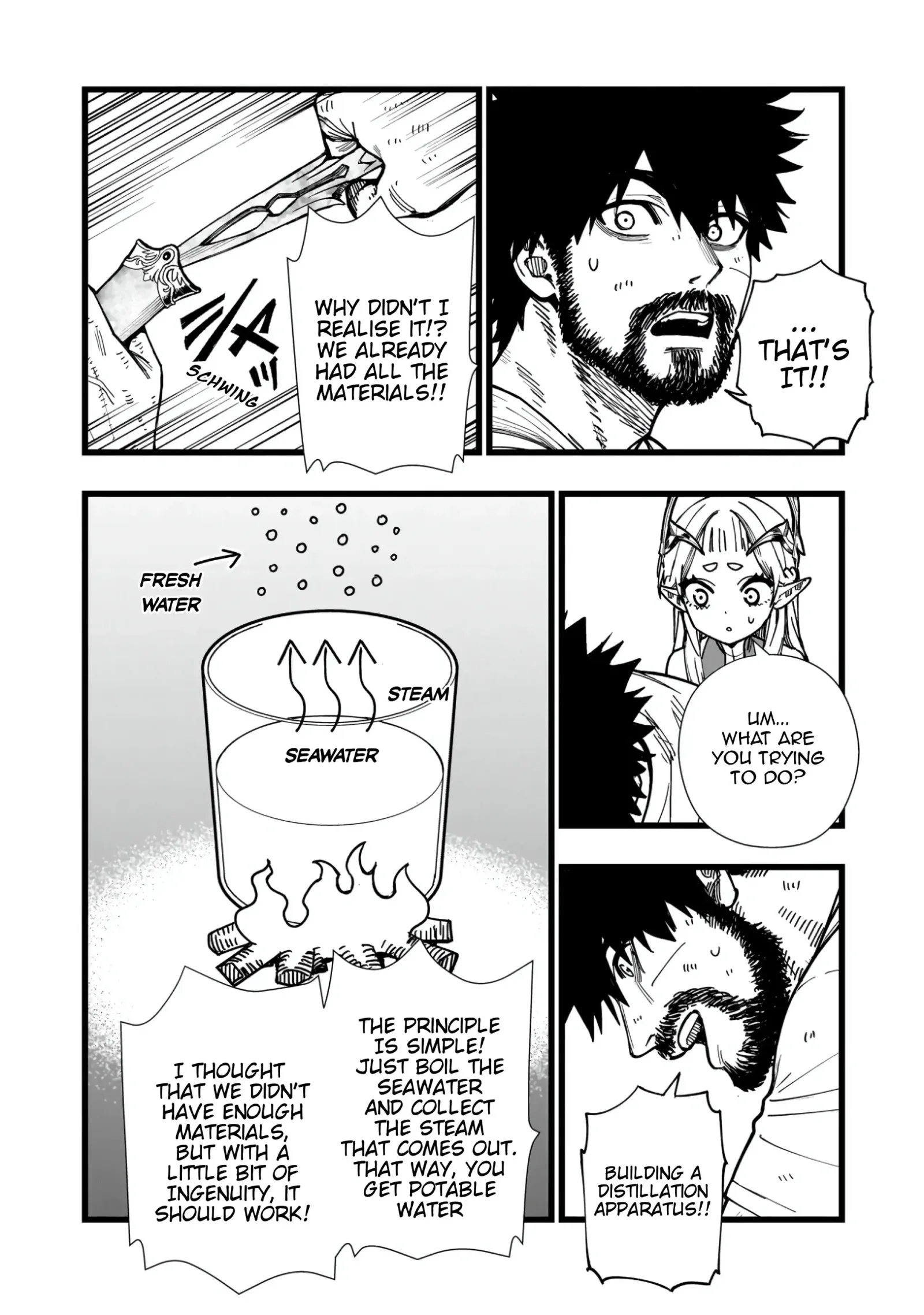 Senki Survival Saga: Isekai no Unmei o Kaketa Mujintou Fujun Iseikouyuu Chapter 10 page 4