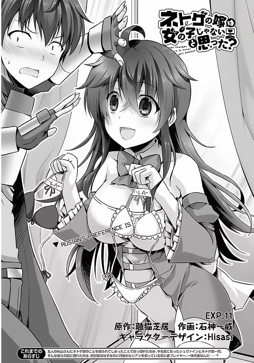 Netoge no Yome wa Onnanoko ja Nai to Omotta? Chapter 11 page 1