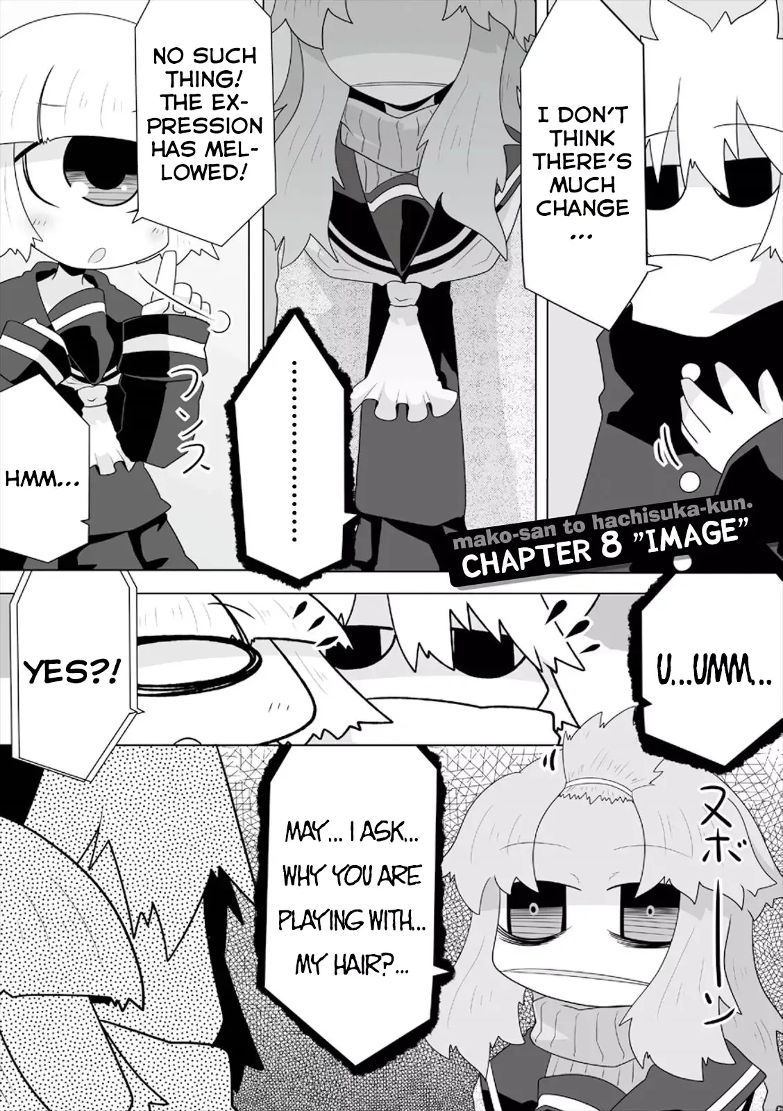 Mako-san to Hachisuka-kun. Chapter 8 page 1