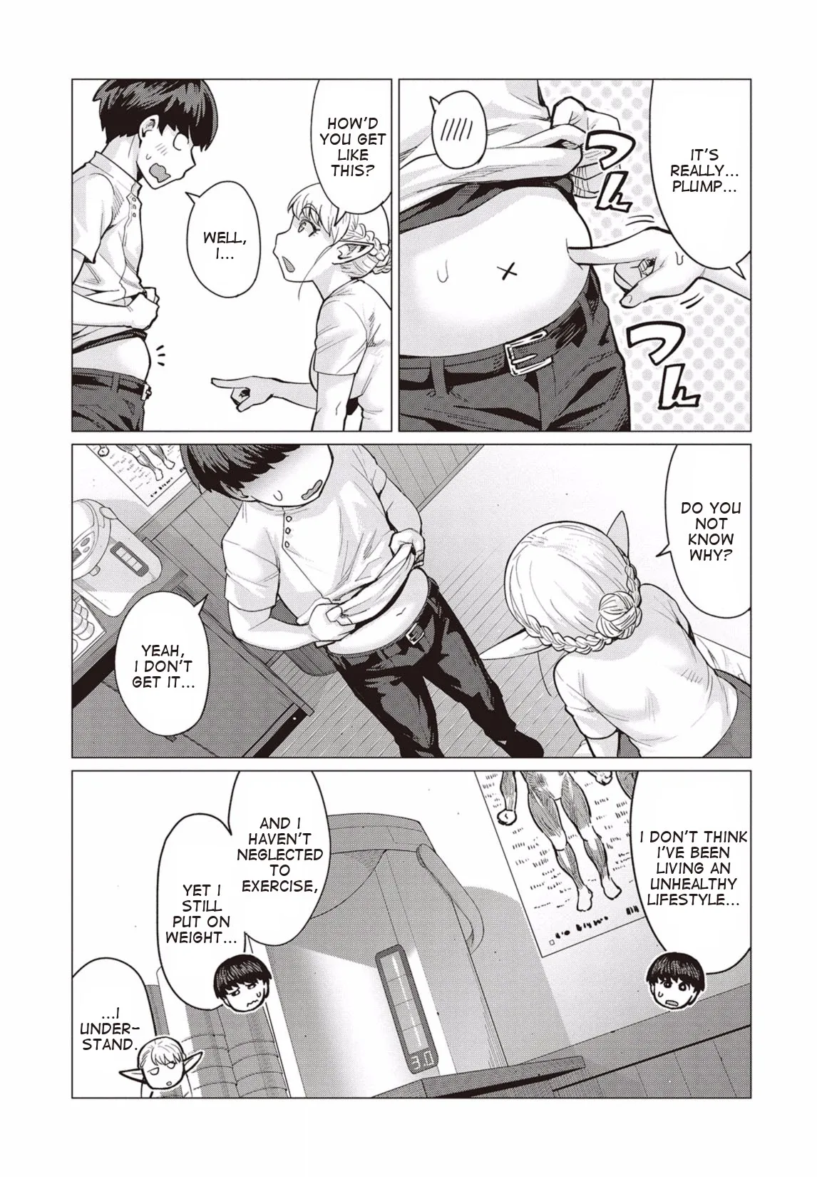Miss Elf Can't Lose Weight Chapter 10 page 10