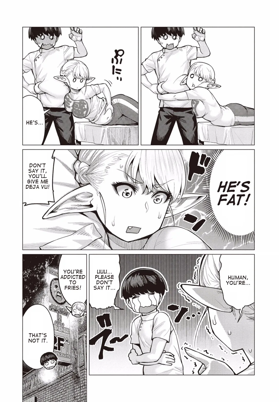 Miss Elf Can't Lose Weight Chapter 10 page 9