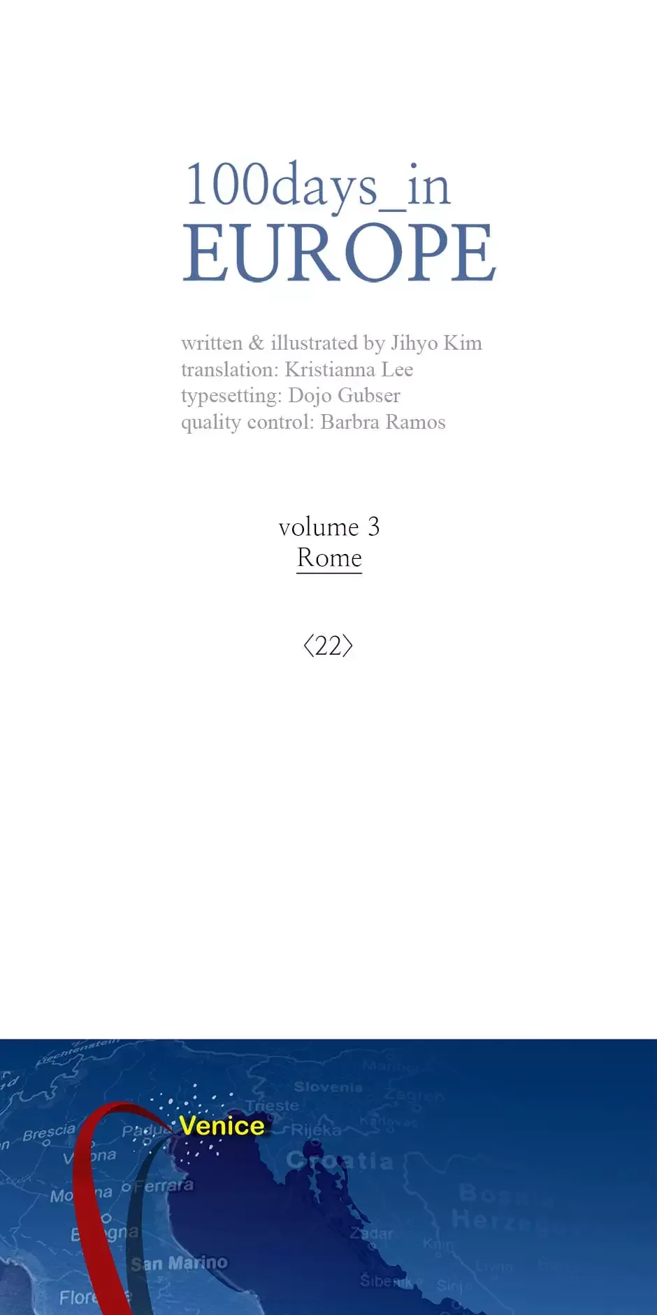 100 Days in Europe Chapter 22 page 1