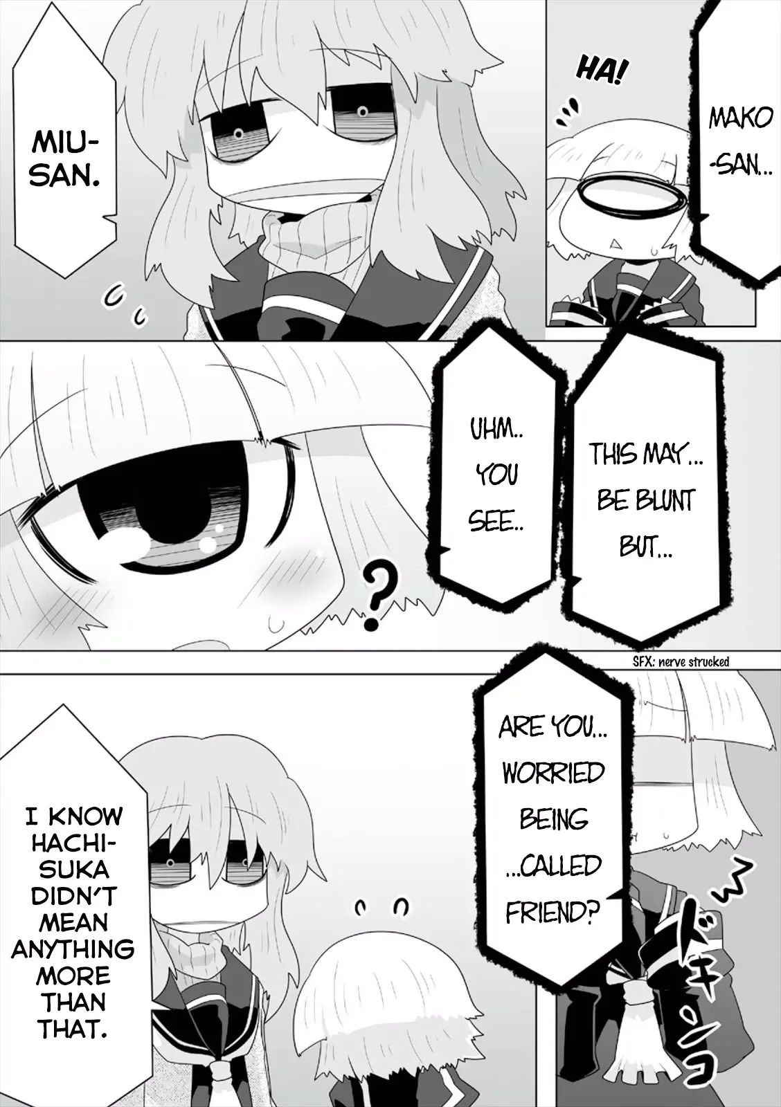 Mako-san to Hachisuka-kun. Chapter 10 page 4