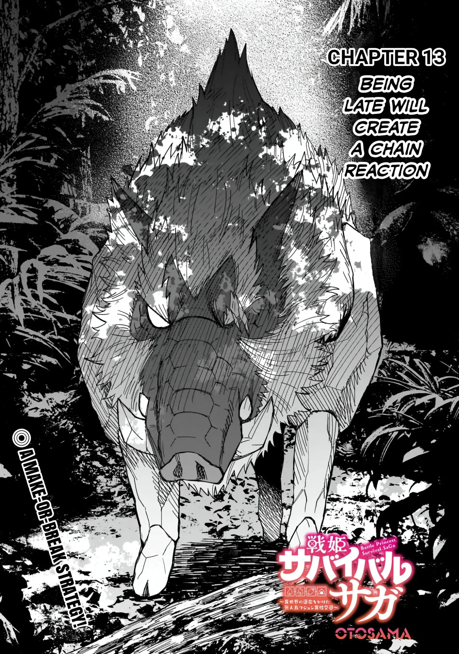 Senki Survival Saga: Isekai no Unmei o Kaketa Mujintou Fujun Iseikouyuu Chapter 13 page 1