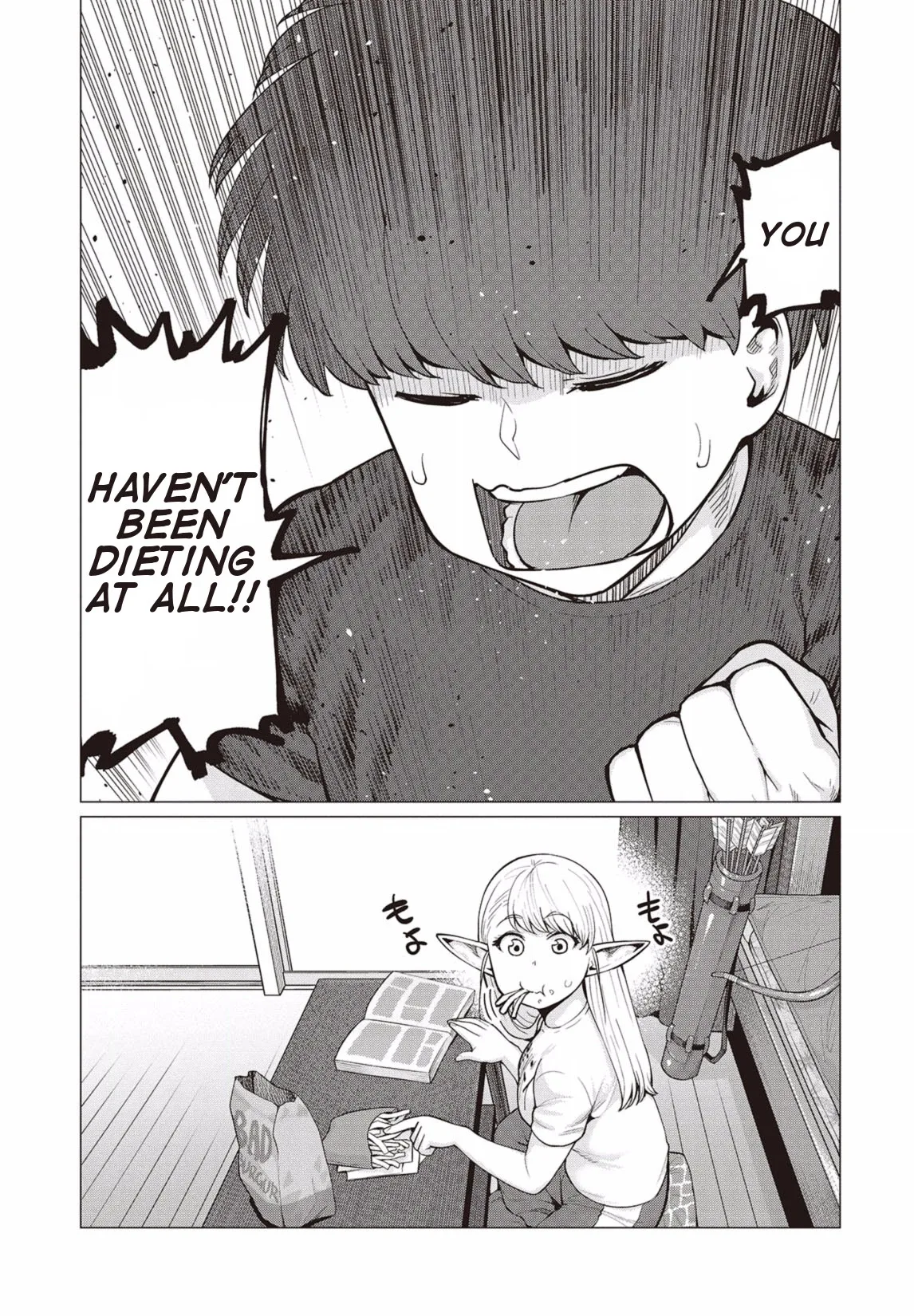 Miss Elf Can't Lose Weight Chapter 11 page 12